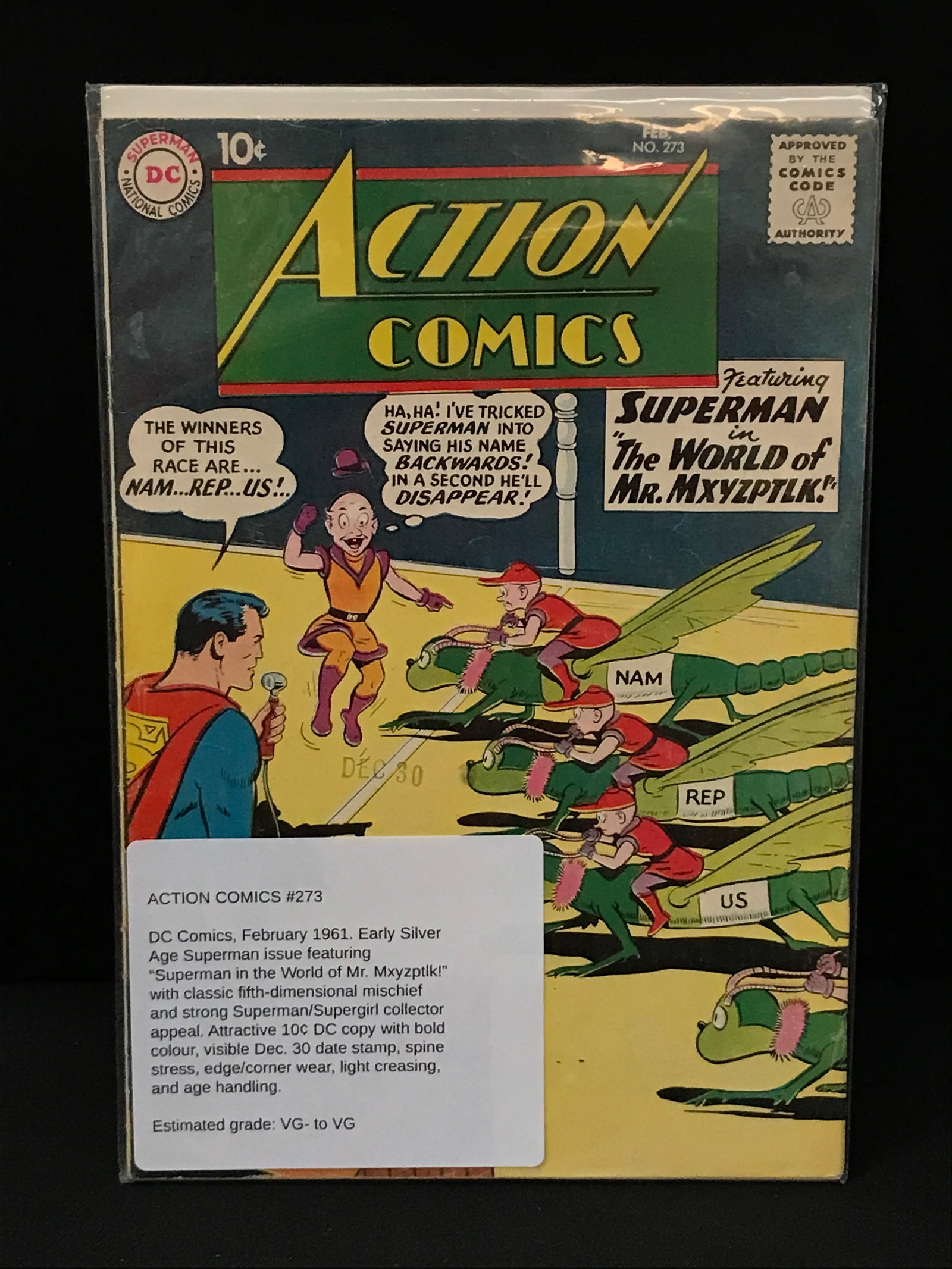 ACTION COMICS #273 - DC COMICS (1 of 1)