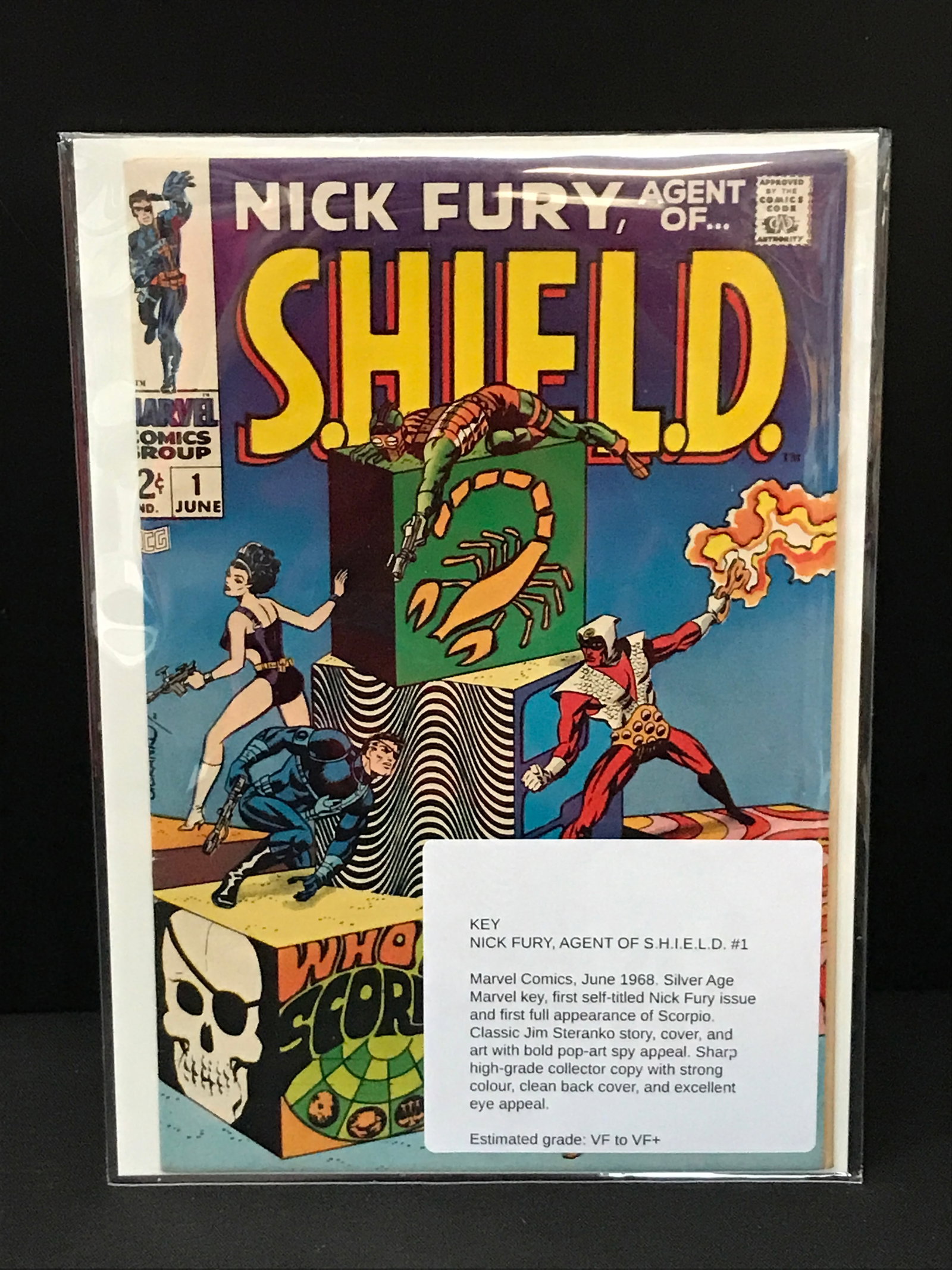 NICK FURY AGENT OF SHIELD #1 (1968) - MARVEL COMICS: Prices are in Canadian Dollars