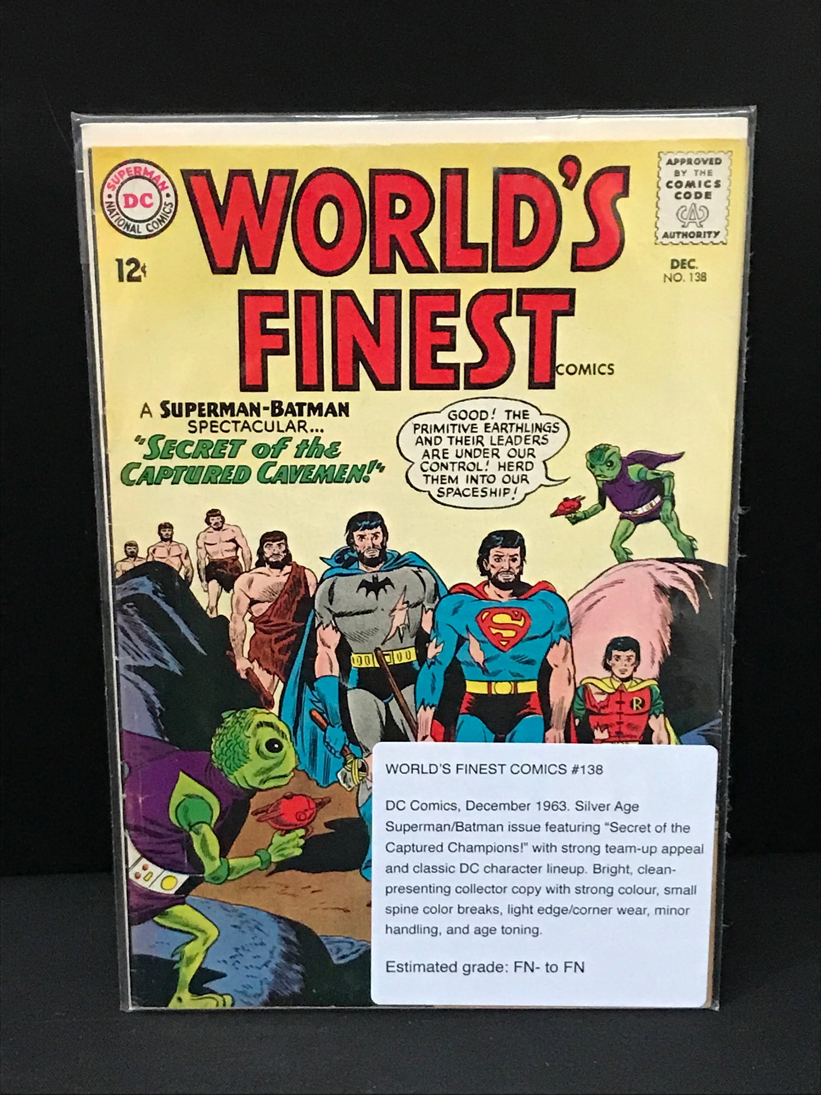 WORLD'S FINEST COMICS #138 (1963) - DC COMICS: Prices are in Canadian Dollars