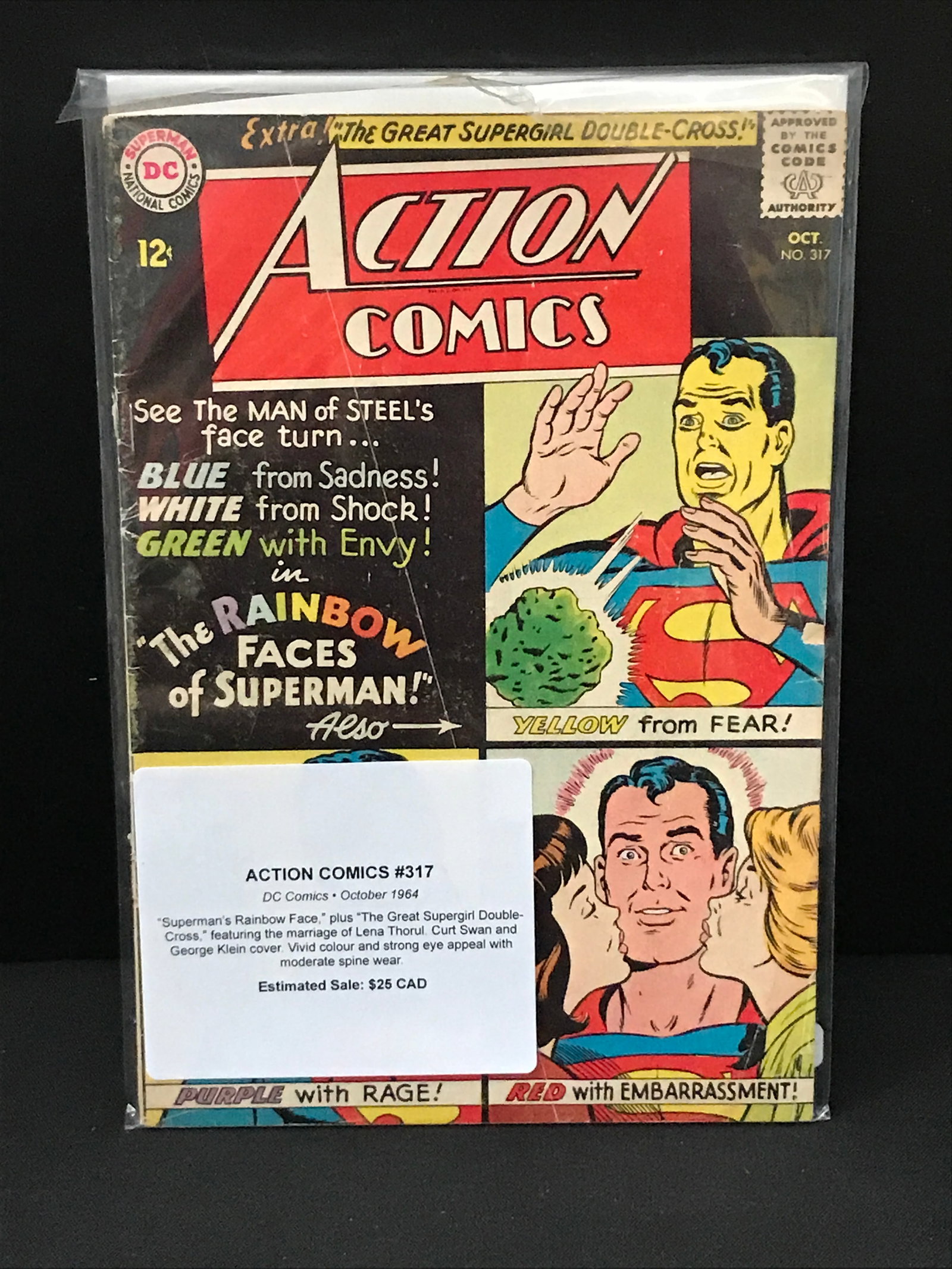 ACTION COMICS #317 (1964) - DC COMICS (1 of 1)