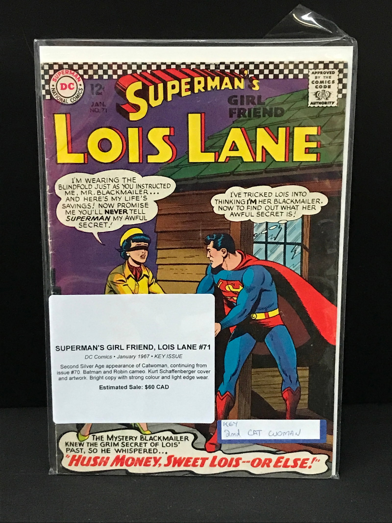 SUPERMAN'S GIRLFRIEND LOIS LANE #71 (1967) - DC COMICS: Prices are in Canadian Dollars