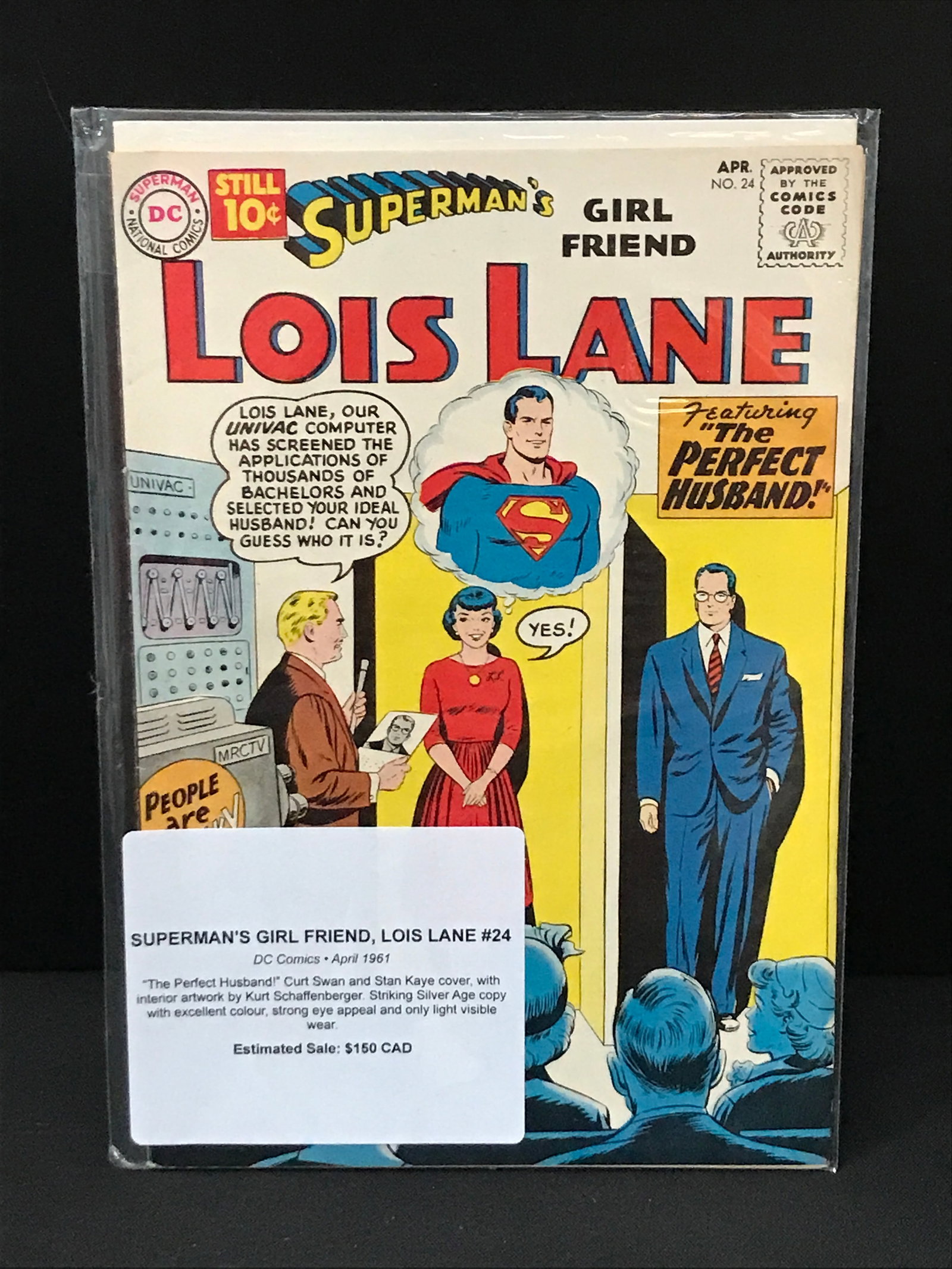 SUPERMAN'S GIRLFRIEND LOIS LANE #24 (1961) - DC COMICS: Prices are in Canadian Dollars