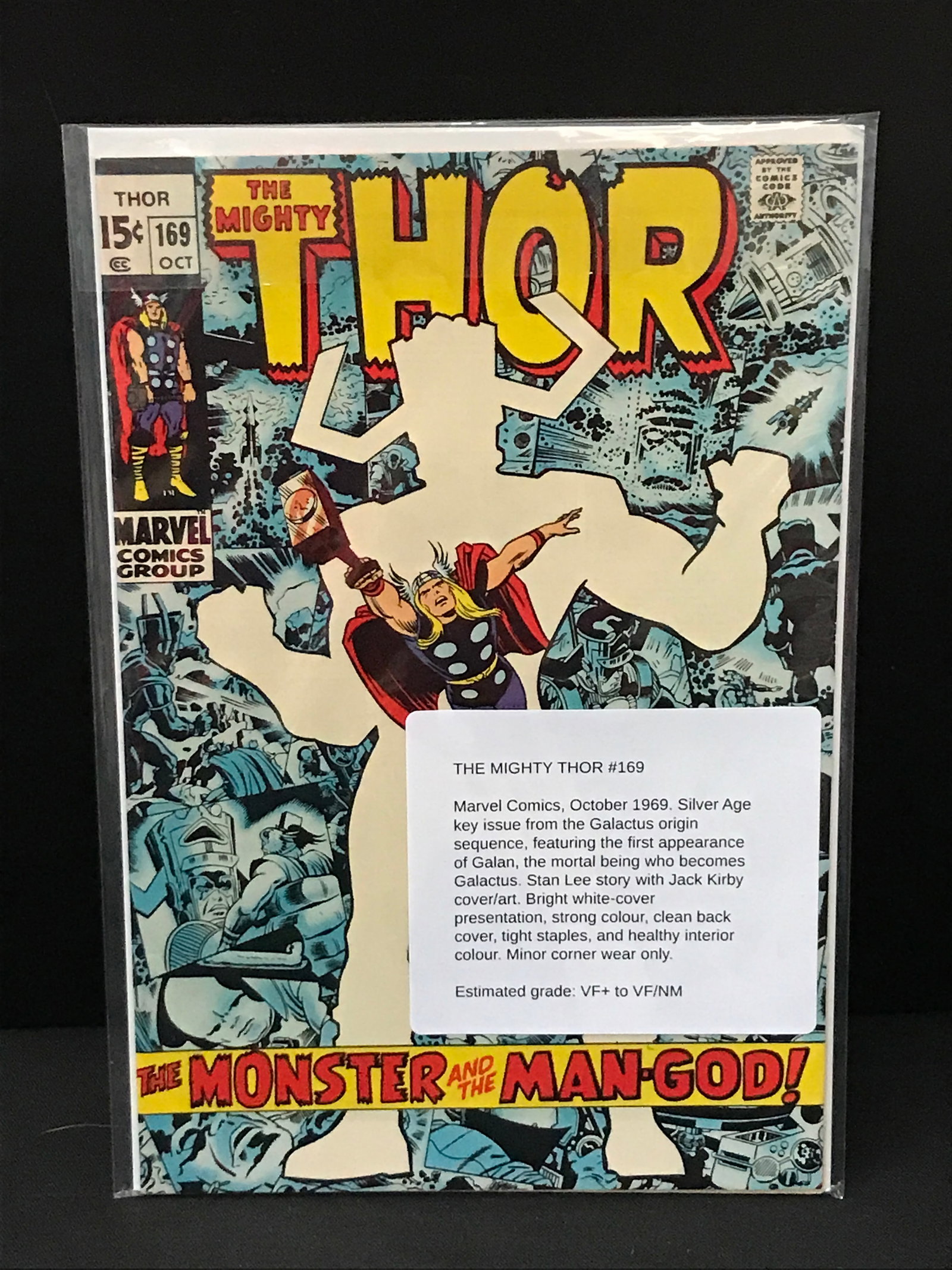 THE MIGHTY THOR #169 (1969) - MARVEL COMICS: Prices are in Canadian Dollars