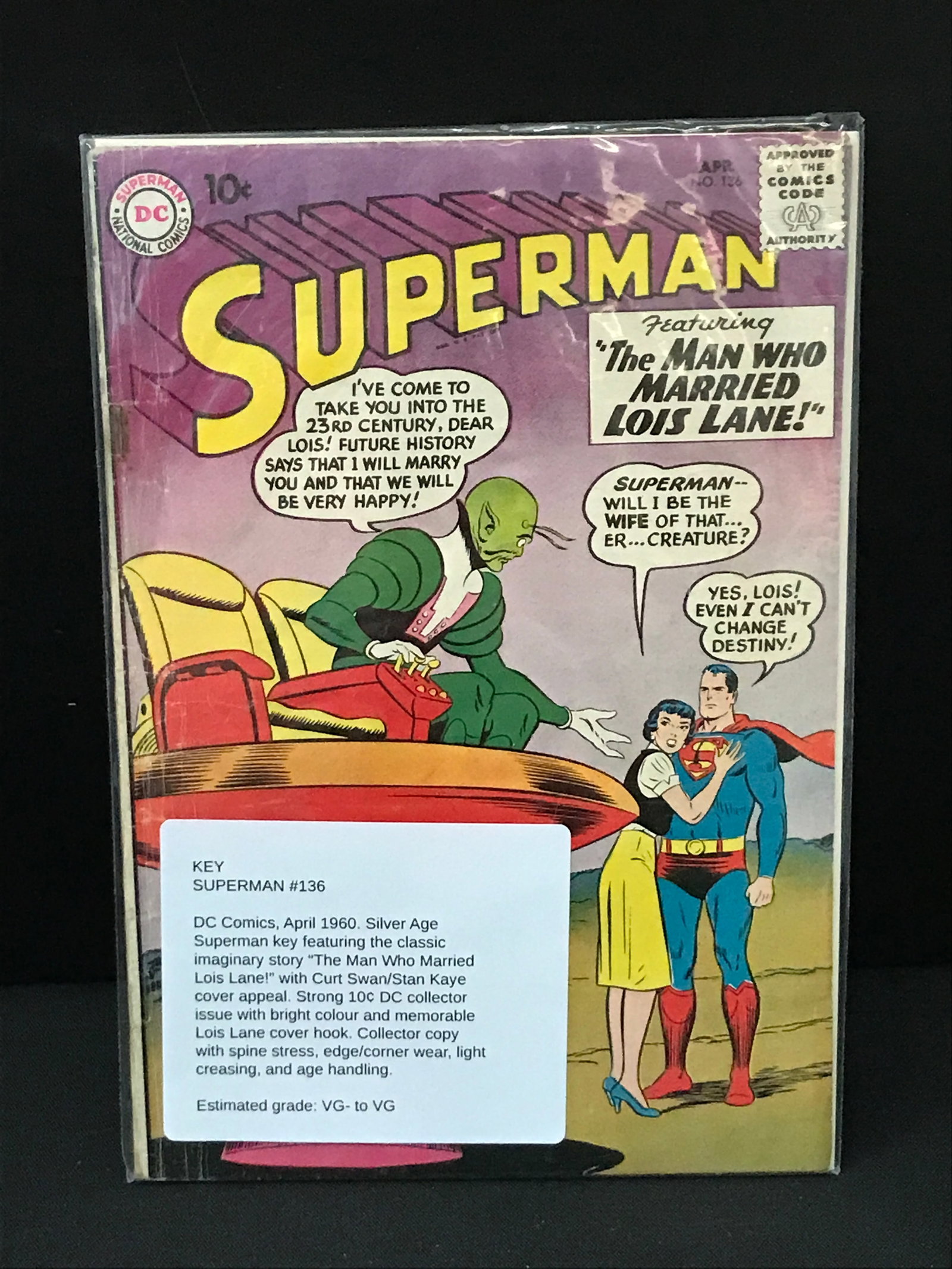SUPERMAN #136 (1960) - DC COMICS: Prices are in Canadian Dollars