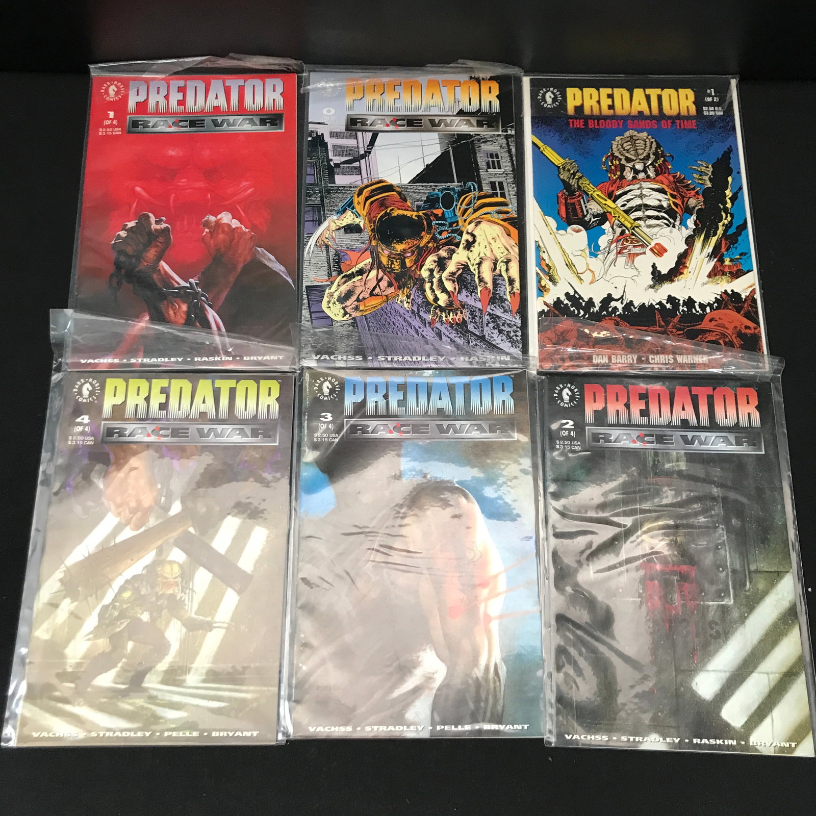 LOT OF 6 PREDATOR COMICS - DARK HORSE: Prices are in Canadian Dollars