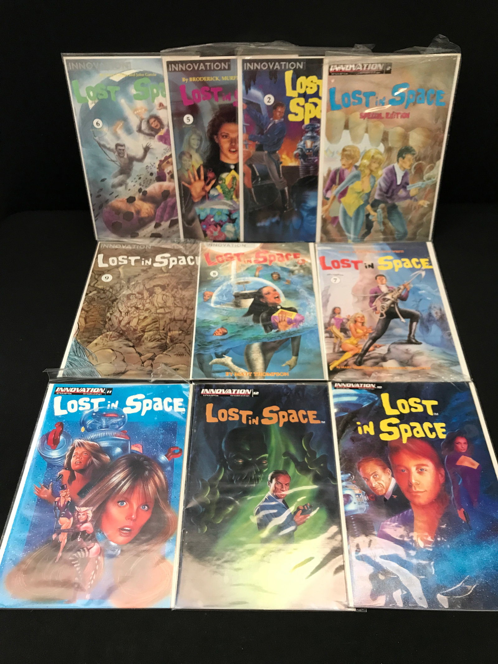 LOT OF 10 LOST IN SPACE COMICS - INNOVATION (1 of 1)