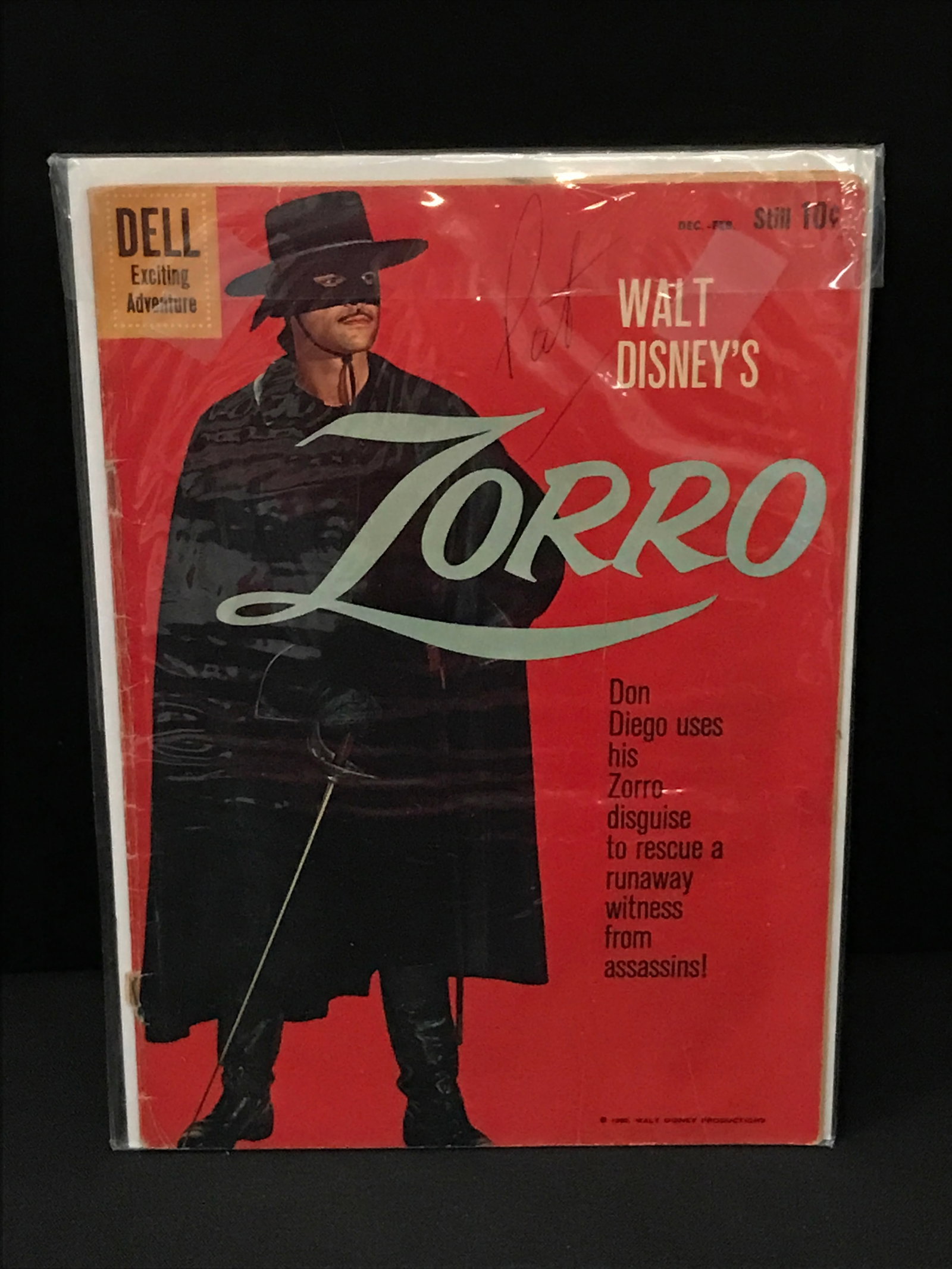 WALT DISNEY'S ZORRO - DELL COMICS: Prices are in Canadian Dollars