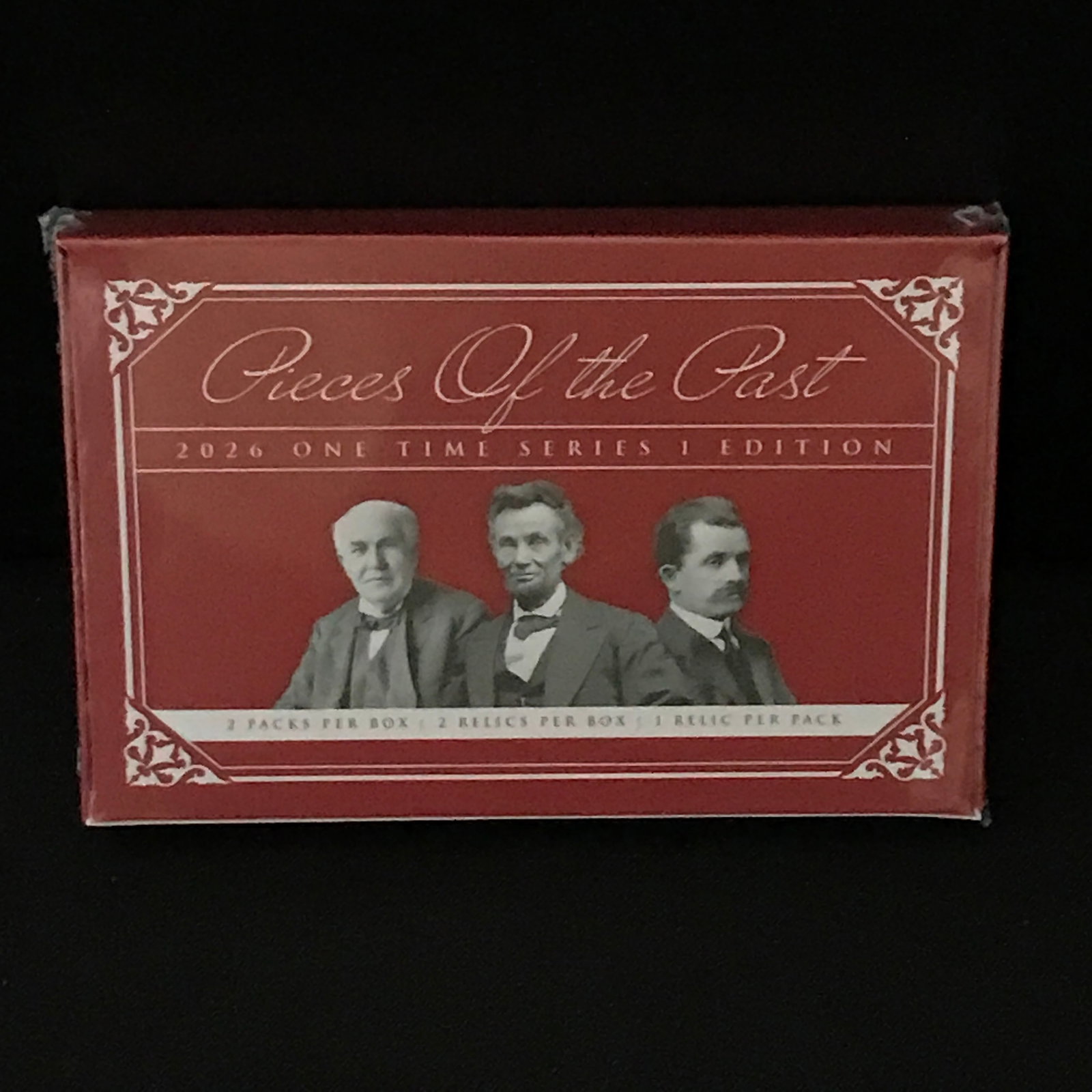 2026 PIECES OF THE PAST KEEPSAKE EDITION SEALED TRADING CARD BOX - CONTAINS A GUARANTEED RELIC CARD: Prices are in Canadian dollars