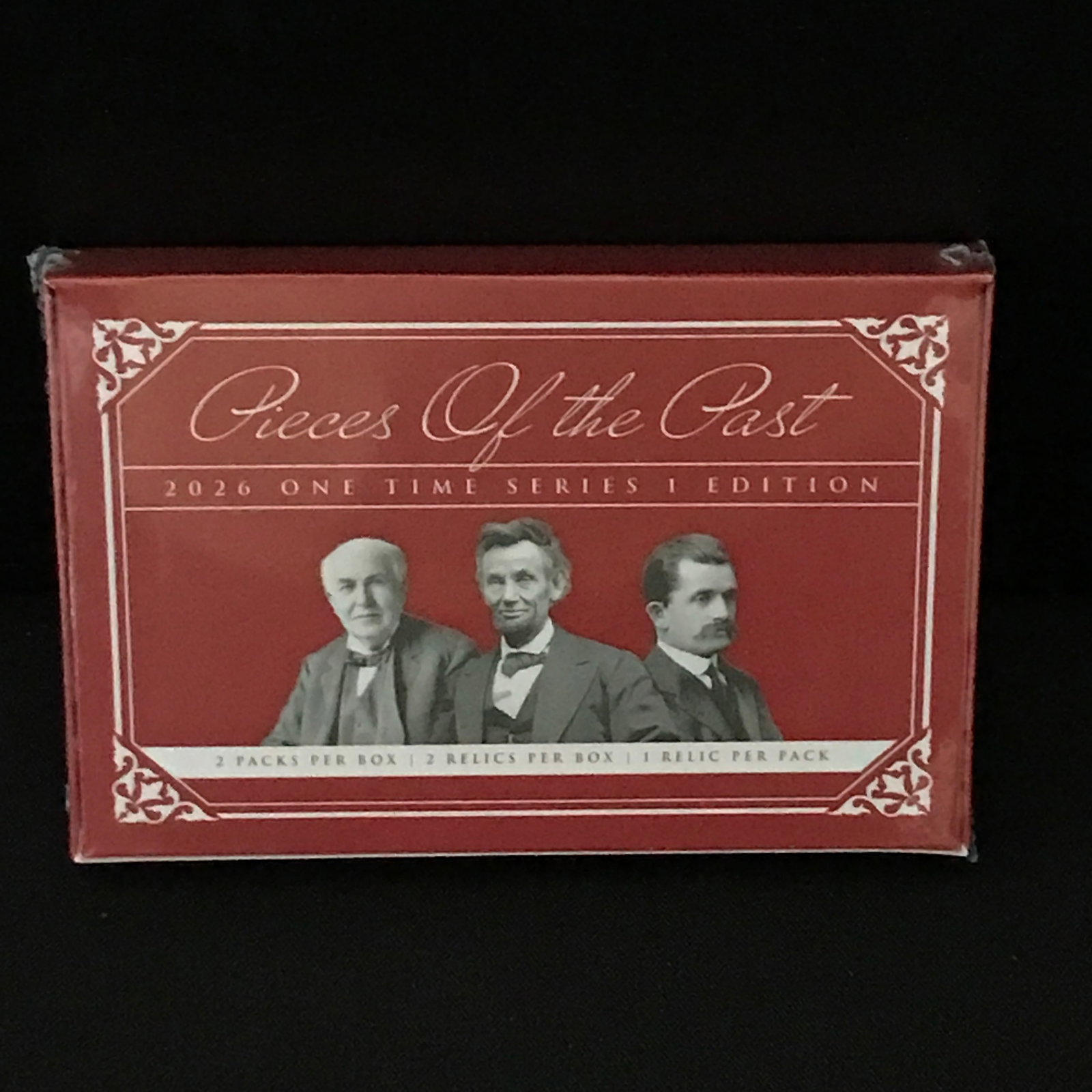 2026 PIECES OF THE PAST KEEPSAKE EDITION SEALED TRADING CARD BOX - CONTAINS A GUARANTEED RELIC CARD: Prices are in Canadian dollars