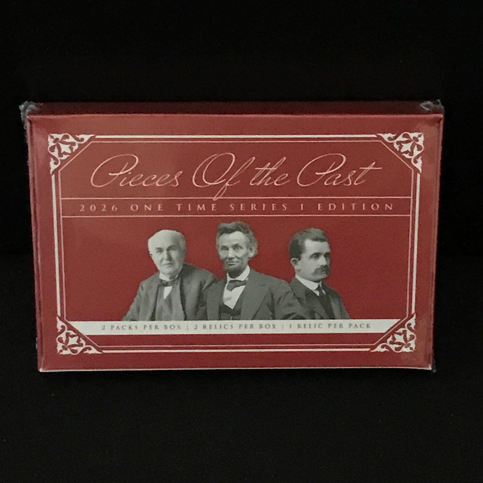 2026 PIECES OF THE PAST KEEPSAKE EDITION SEALED TRADING CARD BOX - CONTAINS A GUARANTEED RELIC CARD: Prices are in Canadian dollars