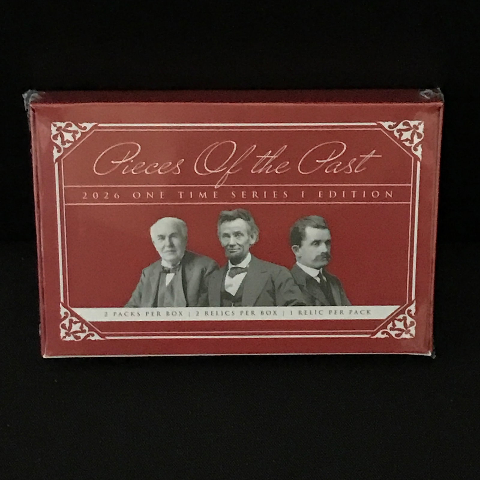 2026 PIECES OF THE PAST KEEPSAKE EDITION SEALED TRADING CARD BOX - CONTAINS A GUARANTEED RELIC CARD: Prices are in Canadian dollars