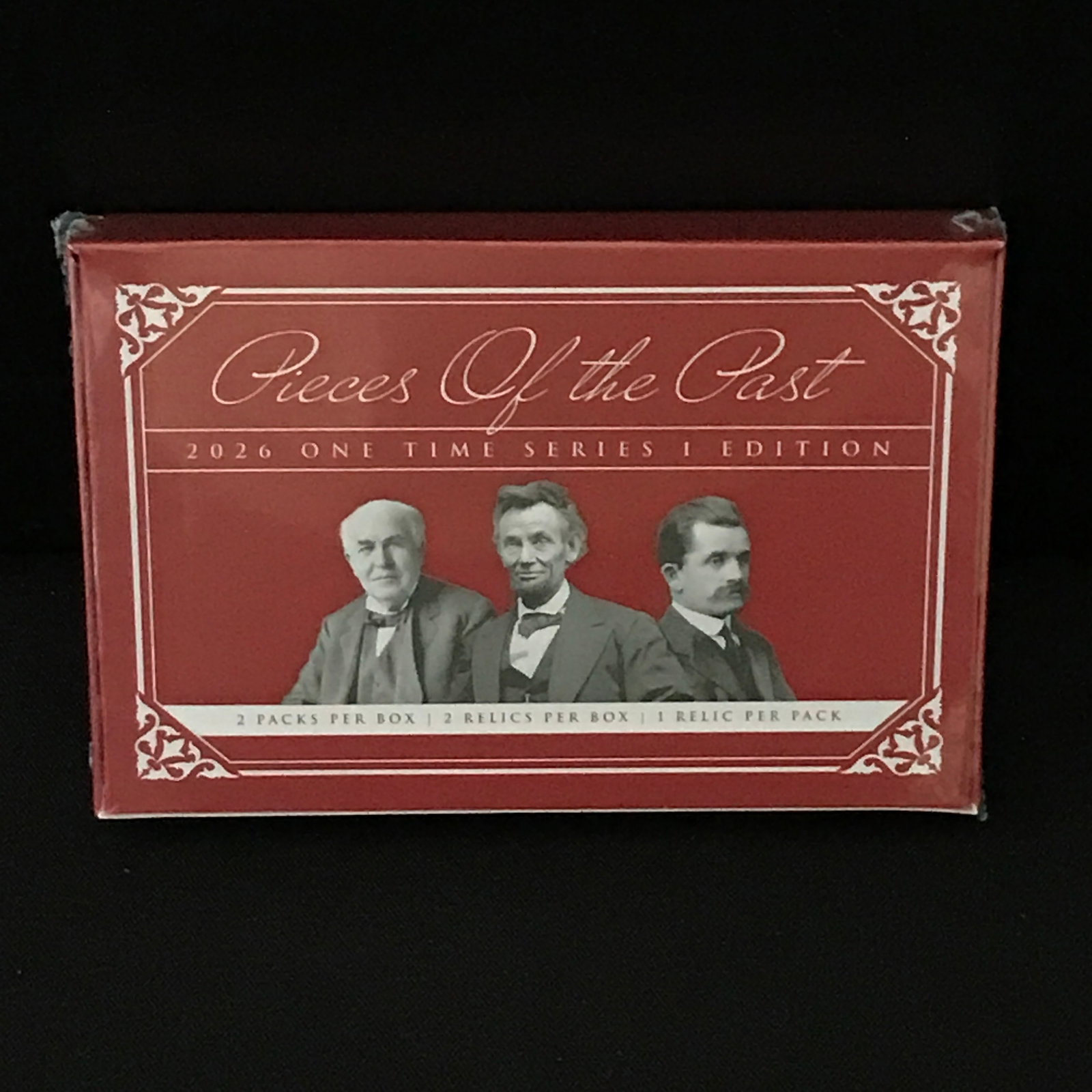 2026 PIECES OF THE PAST KEEPSAKE EDITION SEALED TRADING CARD BOX - CONTAINS A GUARANTEED RELIC CARD: Prices are in Canadian dollars