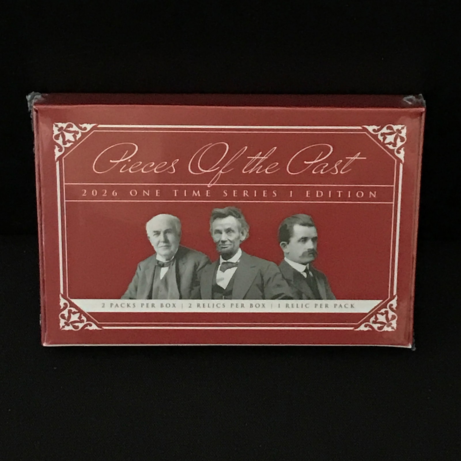 2026 PIECES OF THE PAST KEEPSAKE EDITION SEALED TRADING CARD BOX - CONTAINS A GUARANTEED RELIC CARD: Prices are in Canadian dollars