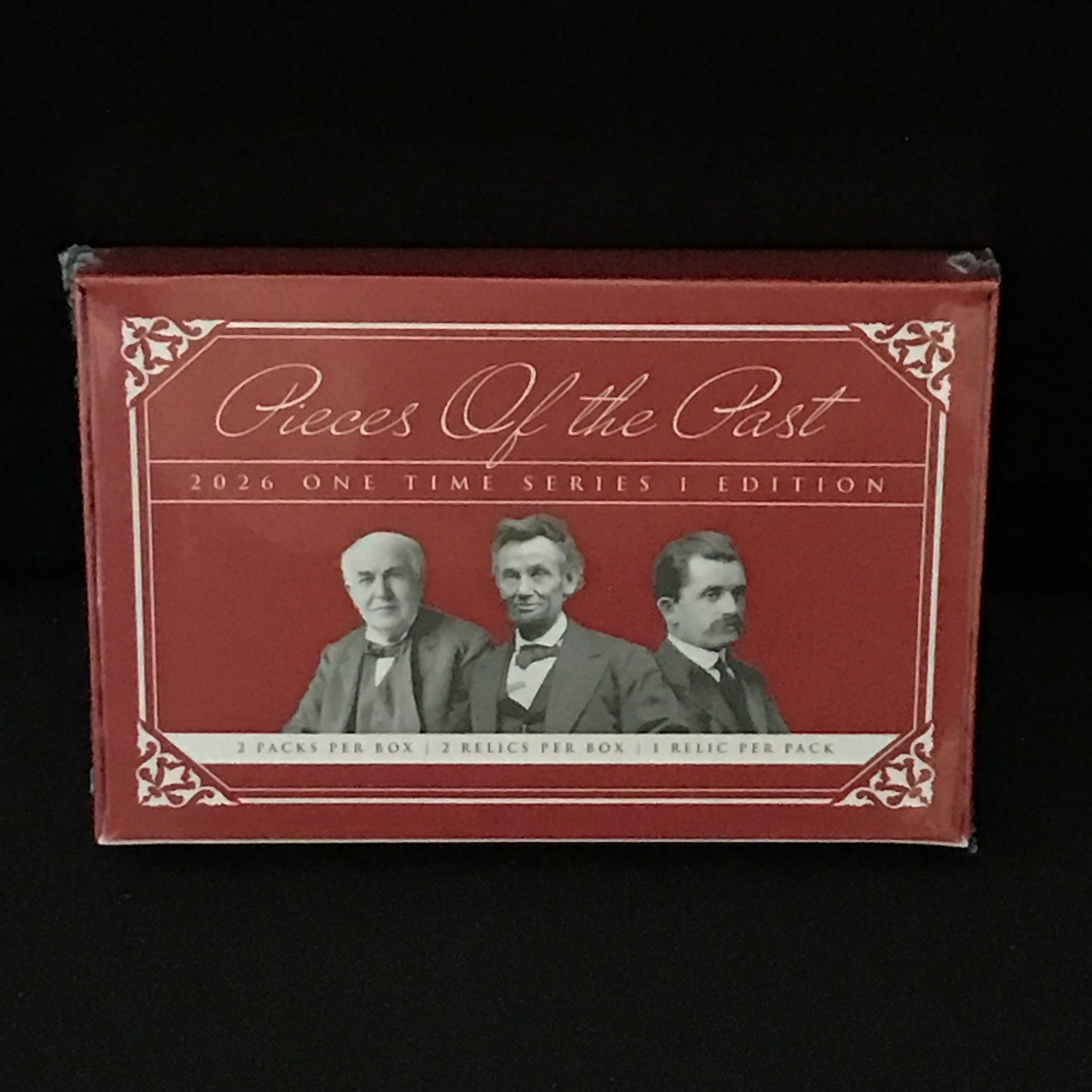 2026 PIECES OF THE PAST KEEPSAKE EDITION SEALED TRADING CARD BOX - CONTAINS A GUARANTEED RELIC CARD: Prices are in Canadian dollars