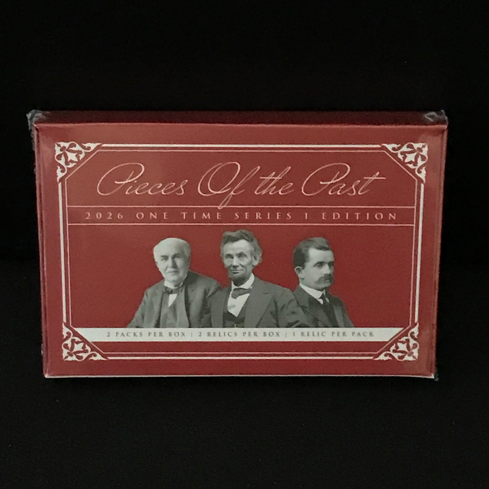 2026 PIECES OF THE PAST KEEPSAKE EDITION SEALED TRADING CARD BOX - CONTAINS A GUARANTEED RELIC CARD: Prices are in Canadian dollars
