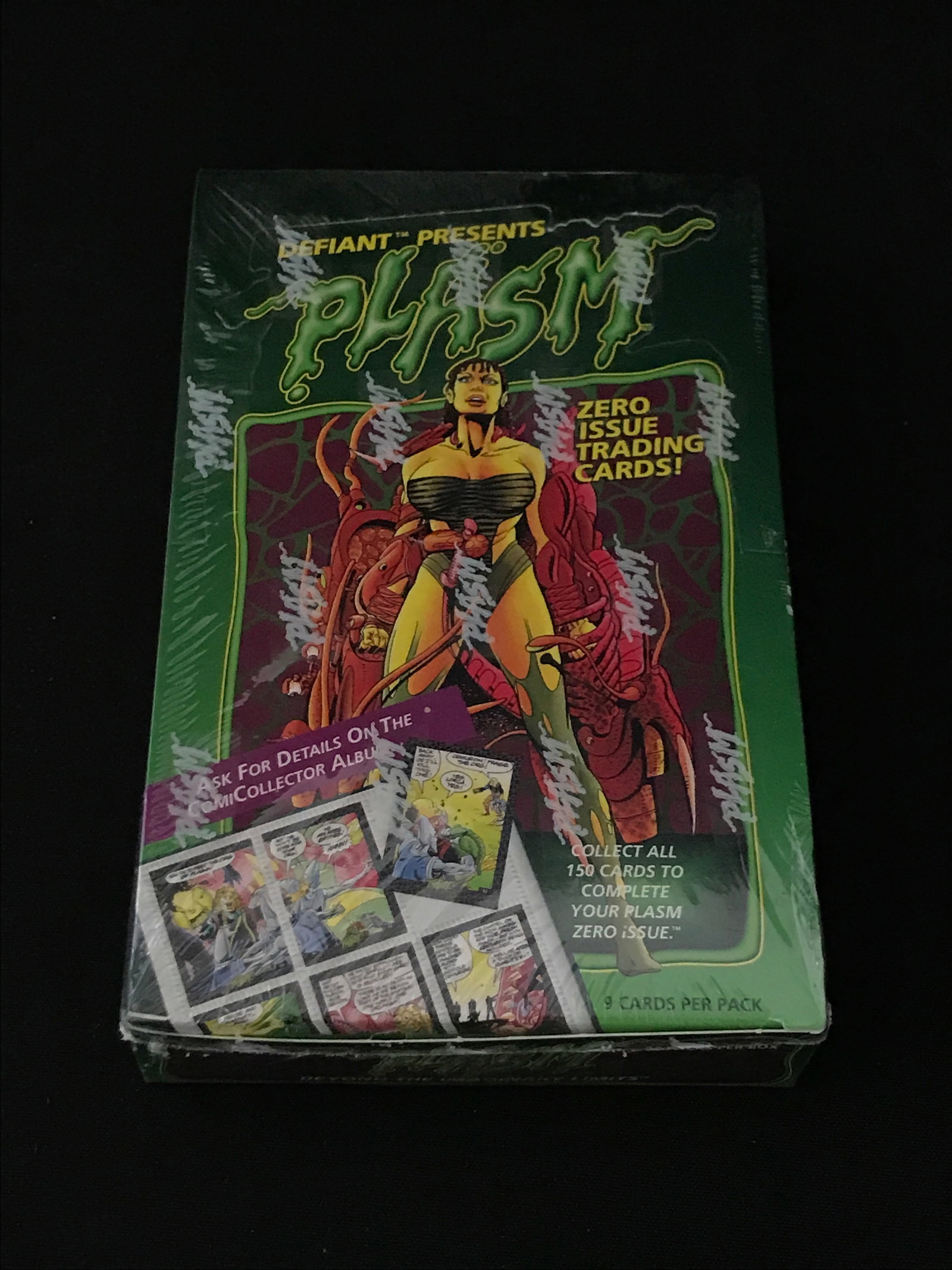 DEFIANT PRESENTS PLASM ZERO SEALED TRADING CARD BOX: Prices are in Canadian dollars