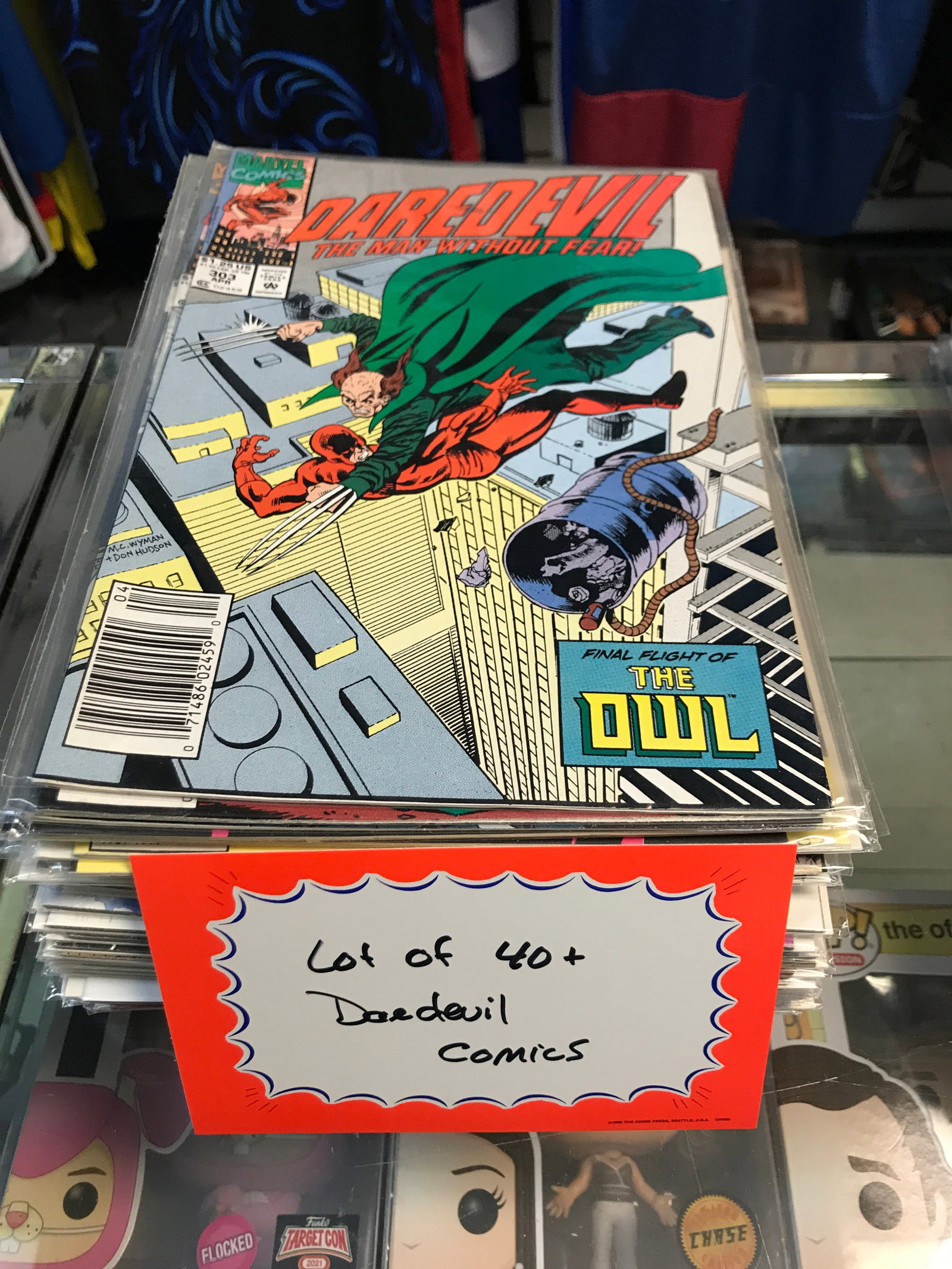 LOT OF 40+ DAREDEVIL COMICS - MARVEL COMICS: Prices are in Canadian dollars