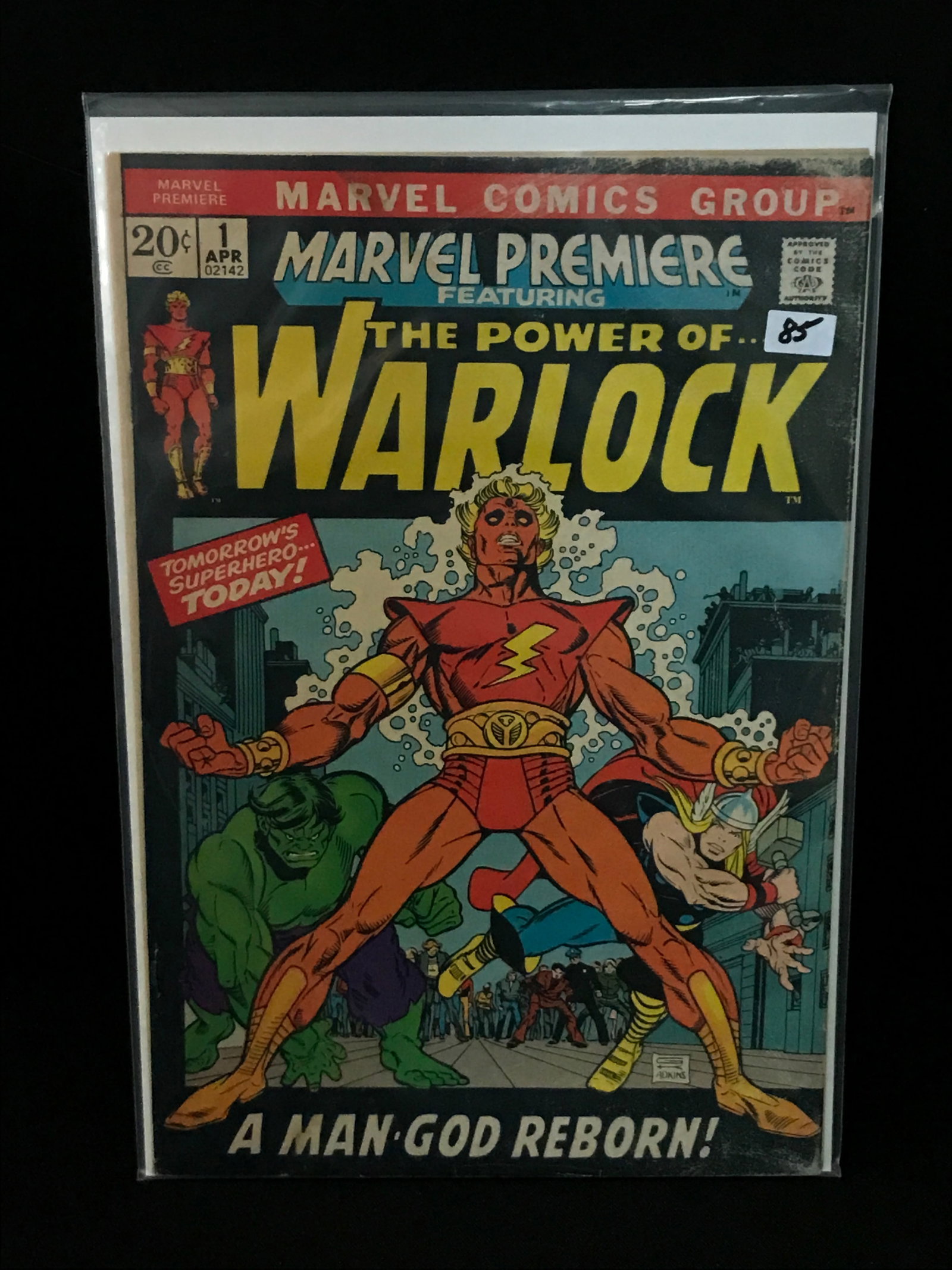 MARVEL PREMIERE THE POWER OF WARLOCK #1 - MARVEL COMICS: Prices are in Canadian dollars