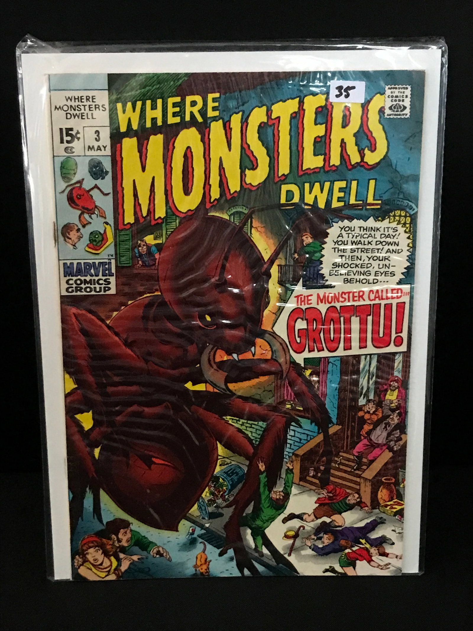 WHERE MONSTERS DWELL #3 - MARVEL COMICS: Prices are in Canadian dollars