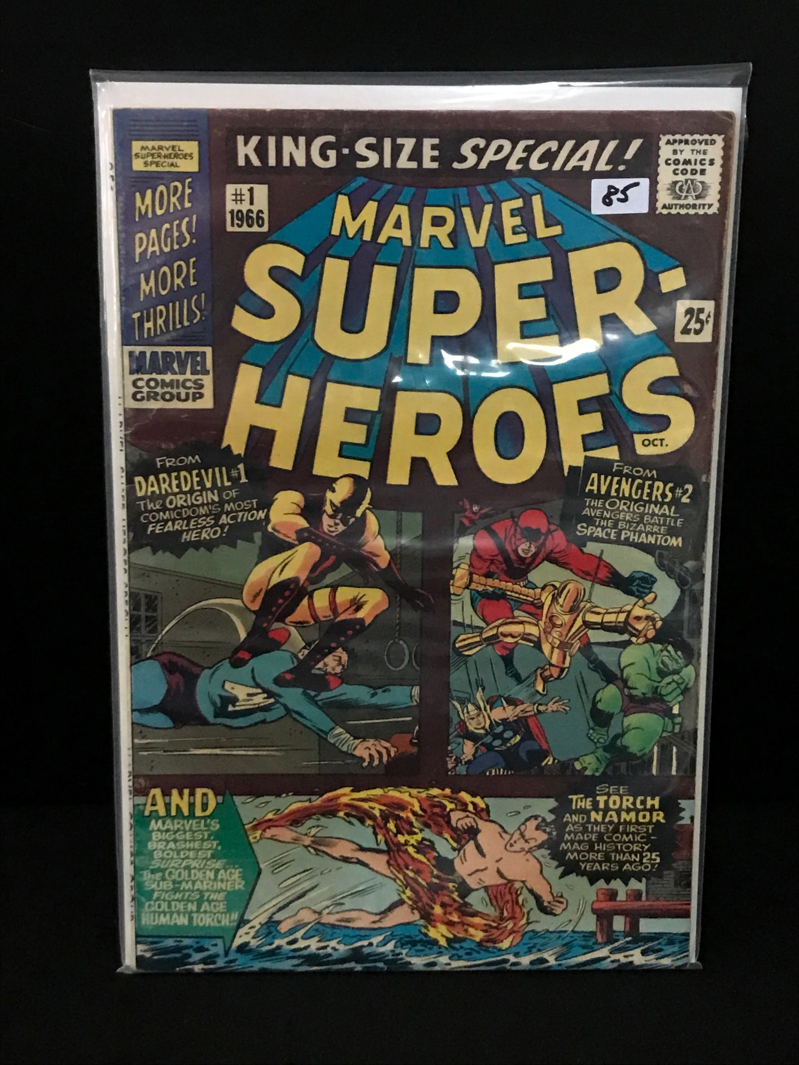 MARVEL SUPER HEROES #1 KING SIZED SPECIAL - MARVEL COMICS: Prices are in Canadian dollars