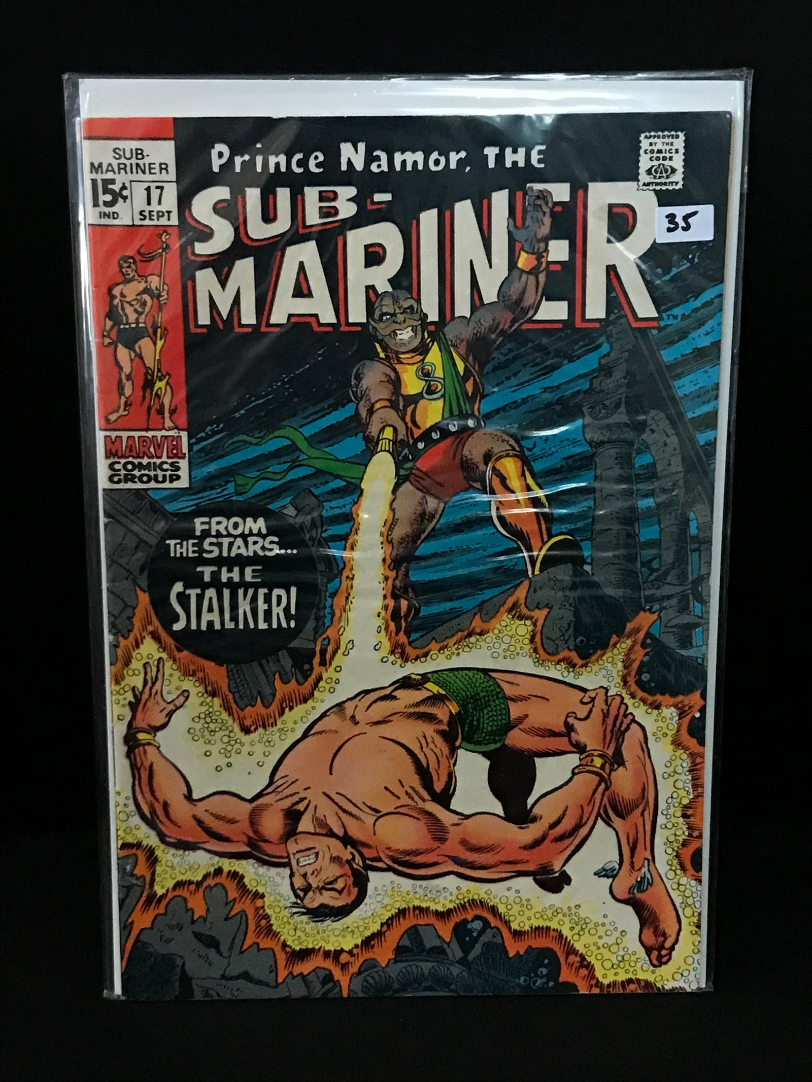 SUB-MARINER #17 - MARVEL COMICS: Prices are in Canadian dollars