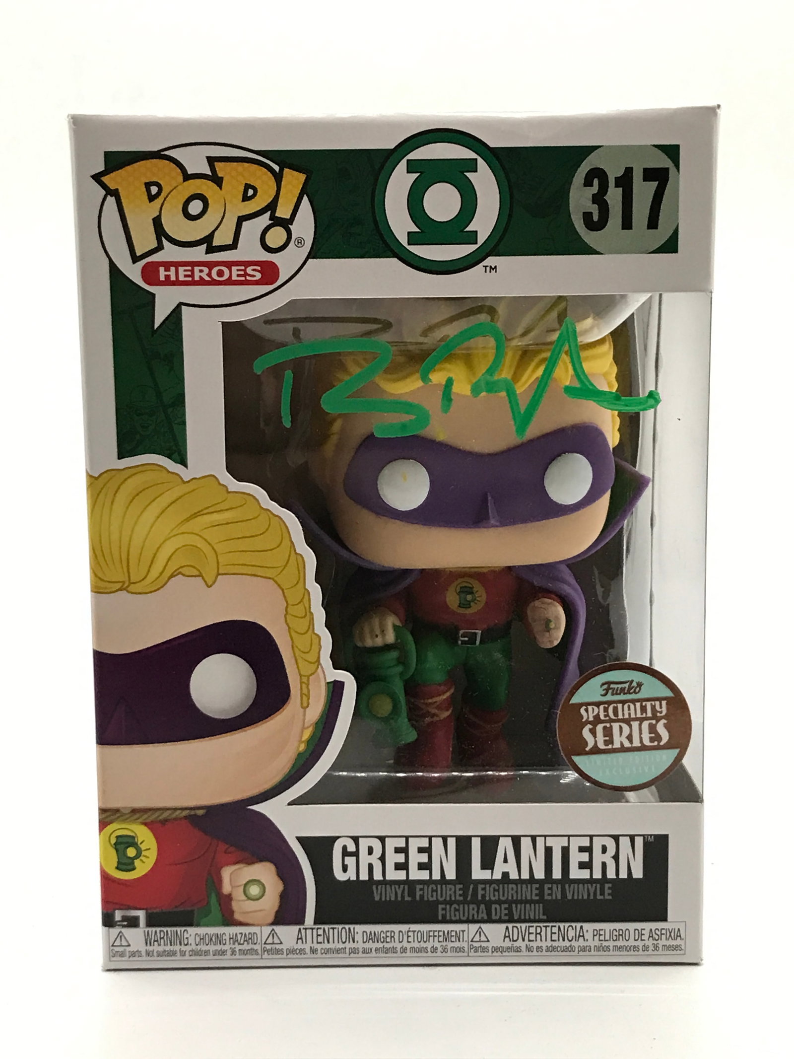 RYAN REYNOLDS SIGNED GREEN LANTERN FUNKO POP - HOLLYWOOD COA: Prices are in Canadian dollars