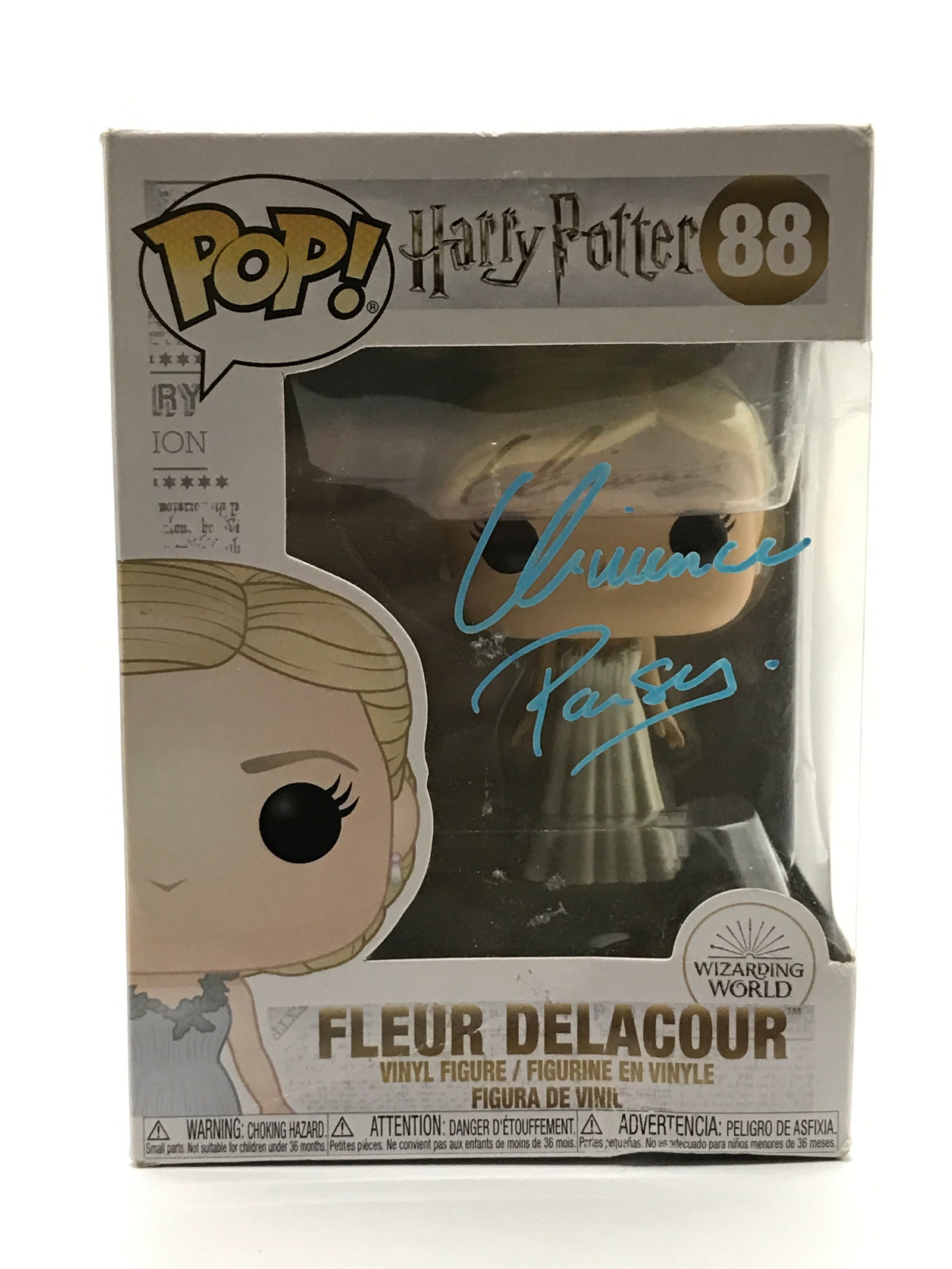 CLEMENCE POSEY SIGNED FLEUR DELACOUR HARRY POTTER FUNKO POP - HOLLYWOOD COA: Prices are in Canadian dollars
