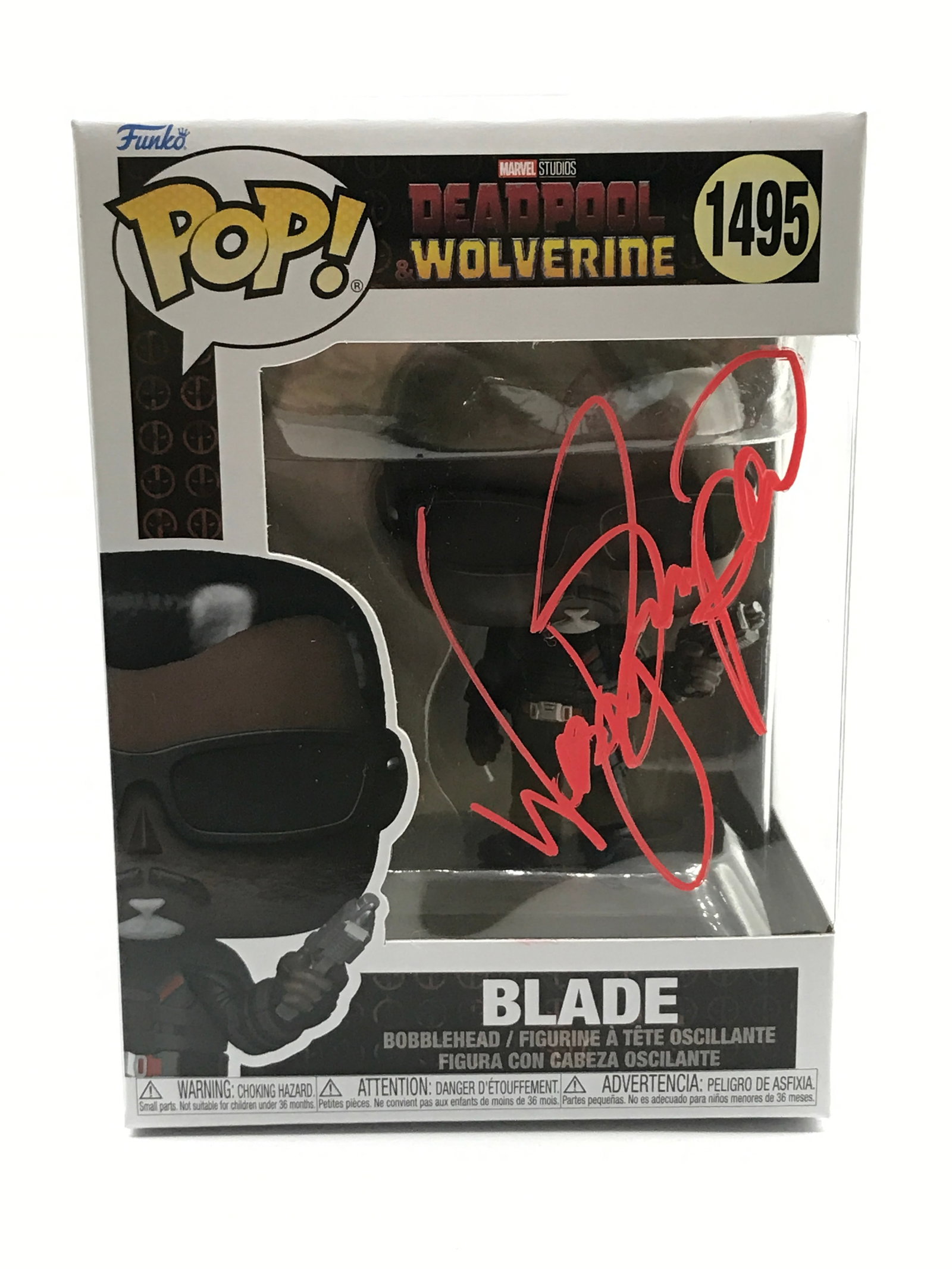 WESLEY SNIPES SIGNED BLADE FUNKO POP - HOLLYWOOD COA: Prices are in Canadian dollars