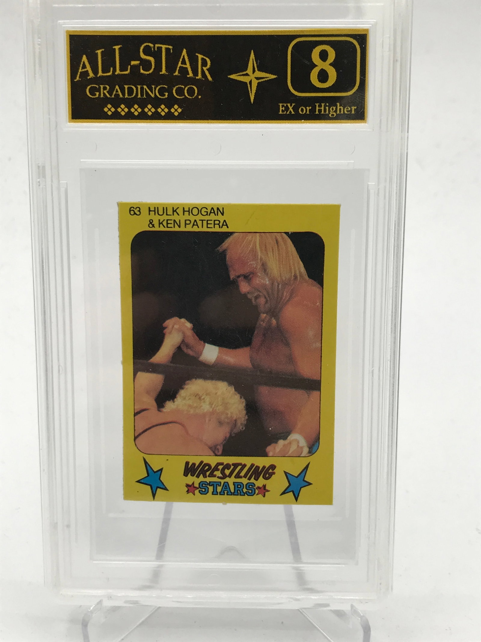 HULK HOGAN WRESTLING TRADING CARD - ALL STAR GRADE 8: Prices are in Canadian dollars