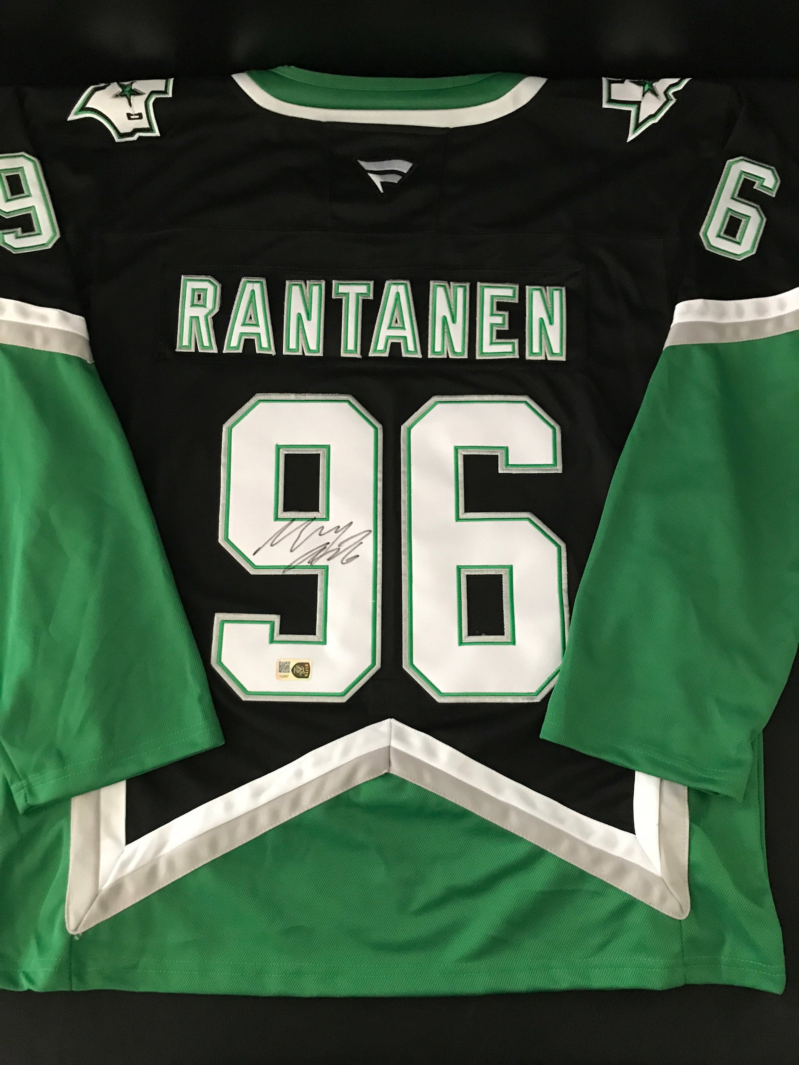 MIKKO RANTANEN SIGNED DALLAS STARS CUSTOM HOCKEY JERSEY - ELITE COA: Prices are in Canadian dollars