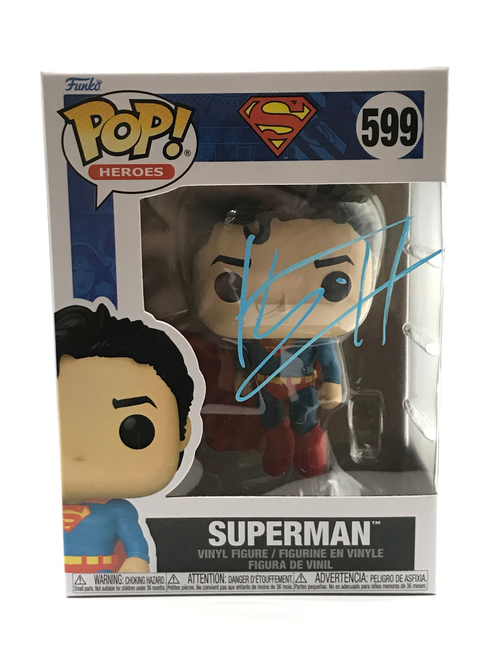 HENRY CAVILL SIGNED SUPERMAN FUNKO POP - KB COA: Prices are in Canadian dollars