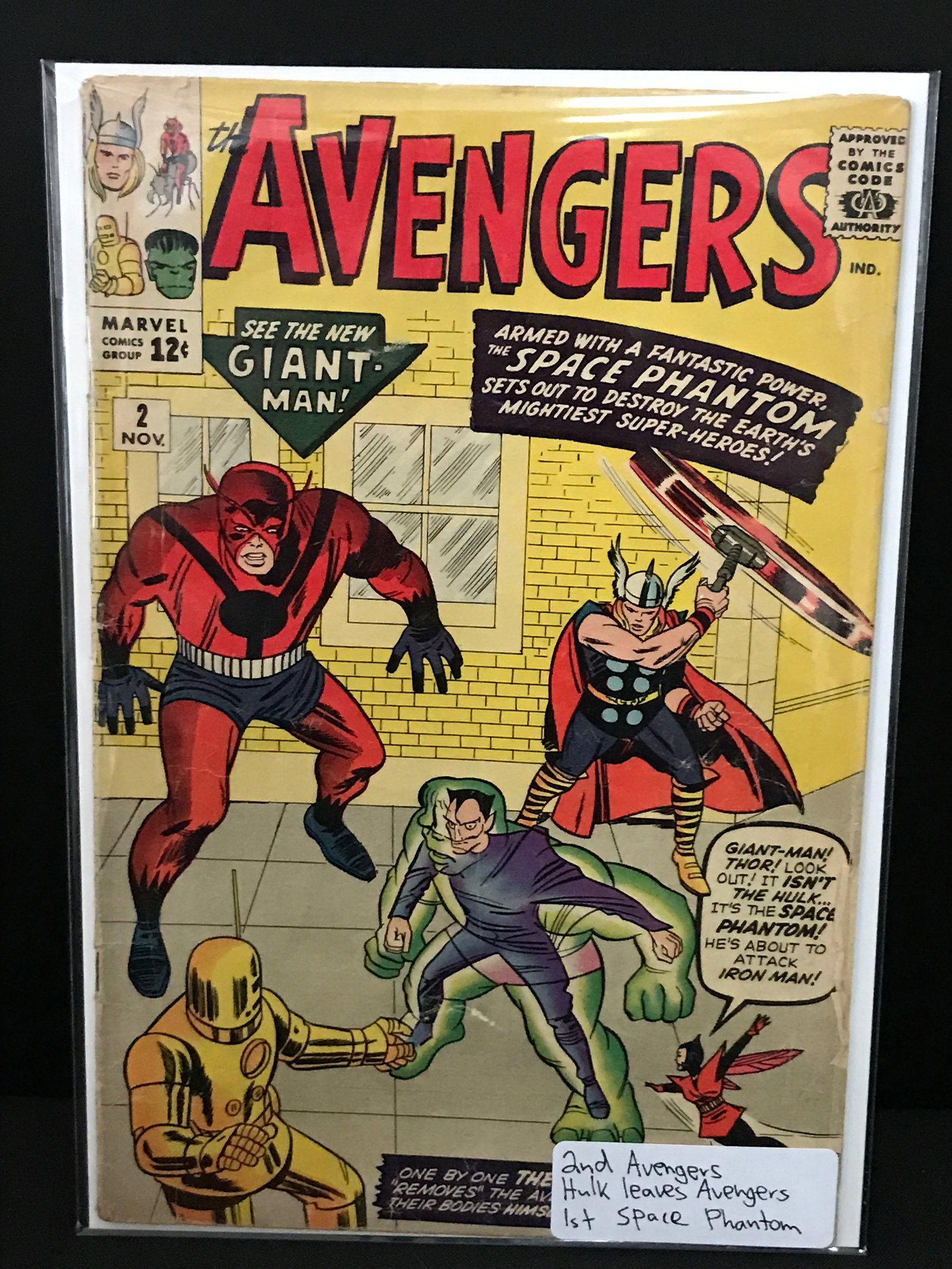 THE AVENGERS #2 1ST SPACE PHANTOM - MARVEL COMICS: Prices are in Canadian dollars