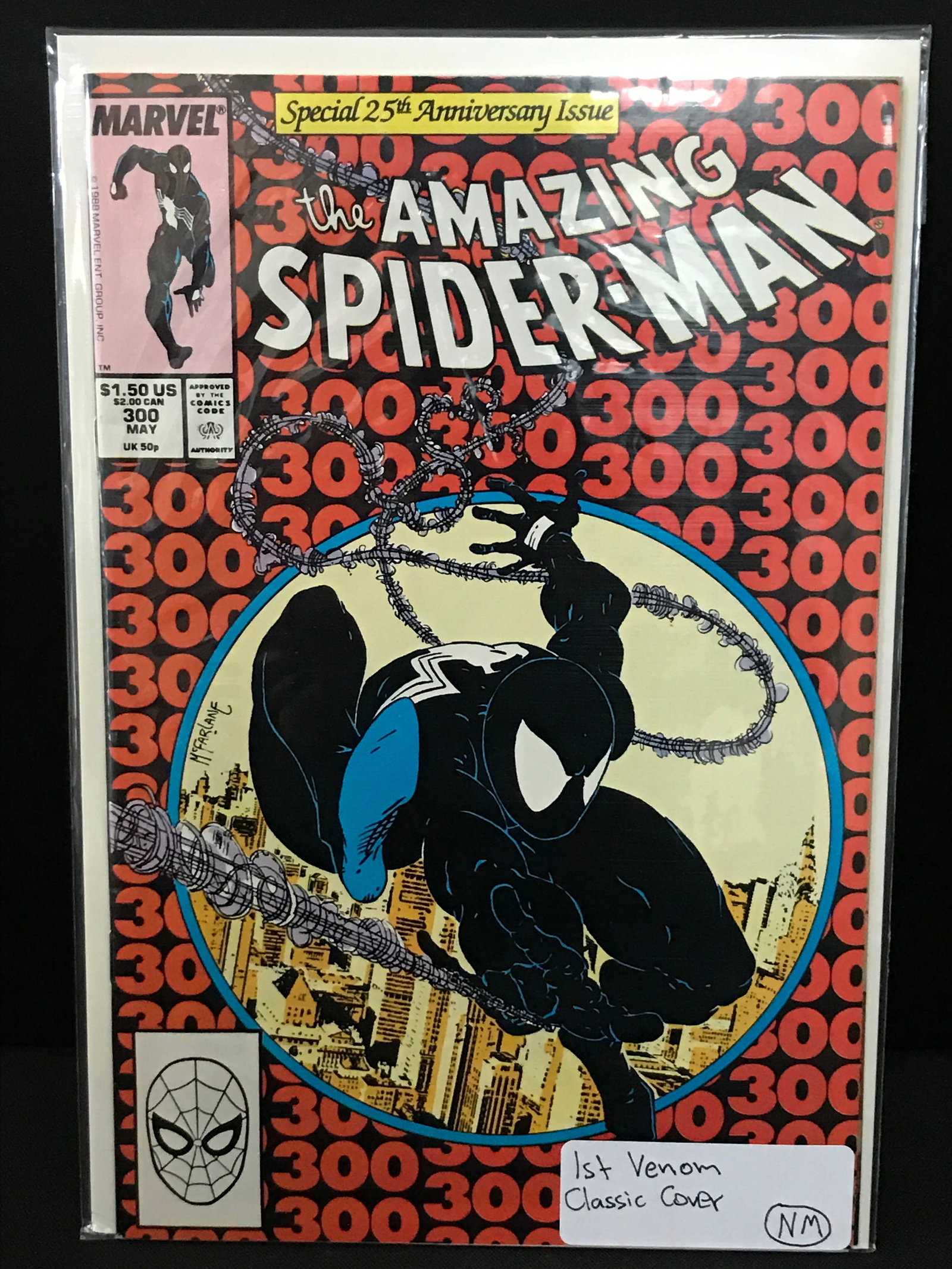 THE AMAZING SPIDERMAN #300 1ST VENOM CLASSIC COVER - MARVEL COMICS: Prices are in Canadian dollars
