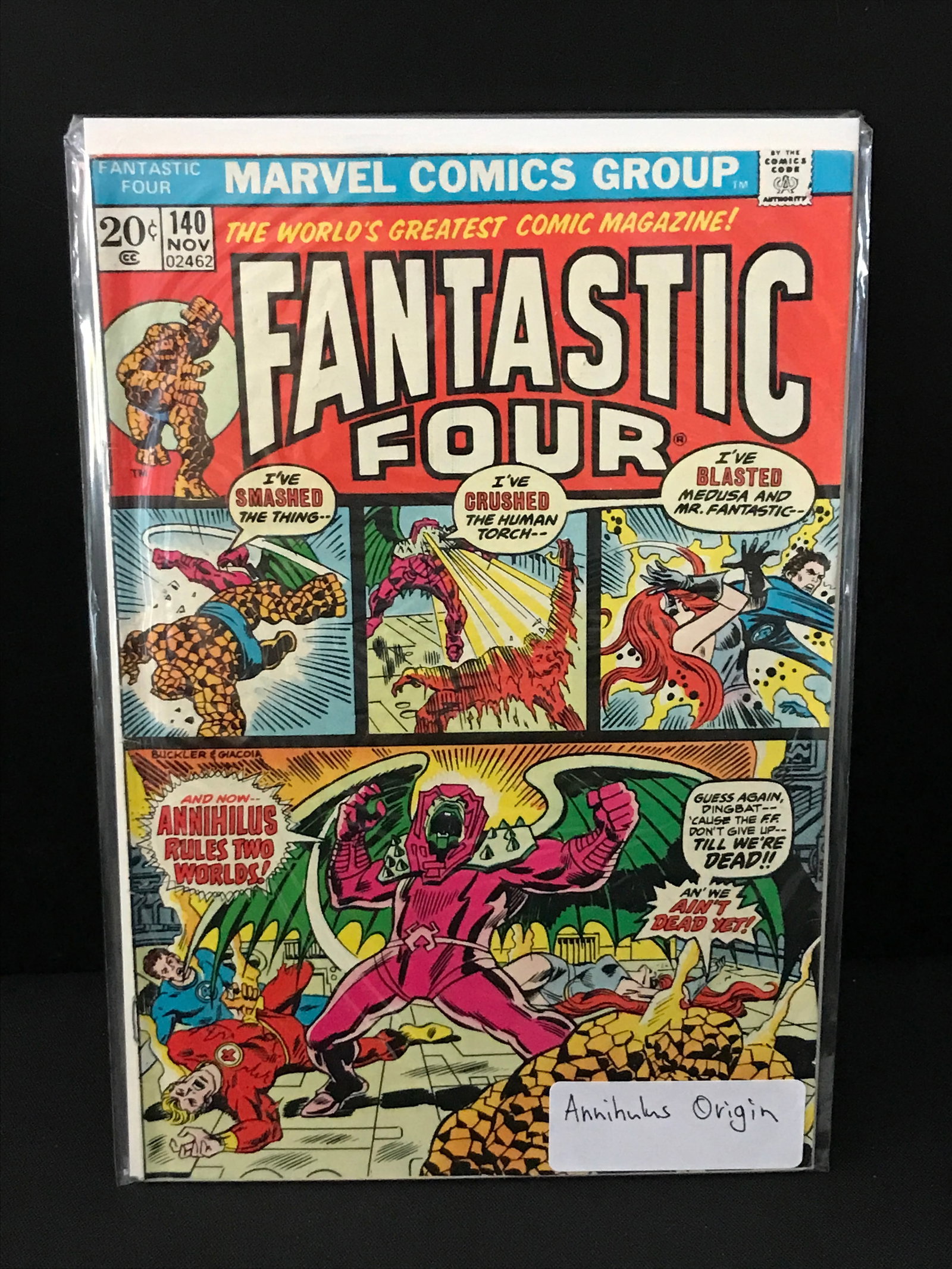FANTASTIC FOUR #140 ANNIHULUS ORIGIN - MARVEL COMICS: Prices are in Canadian dollars