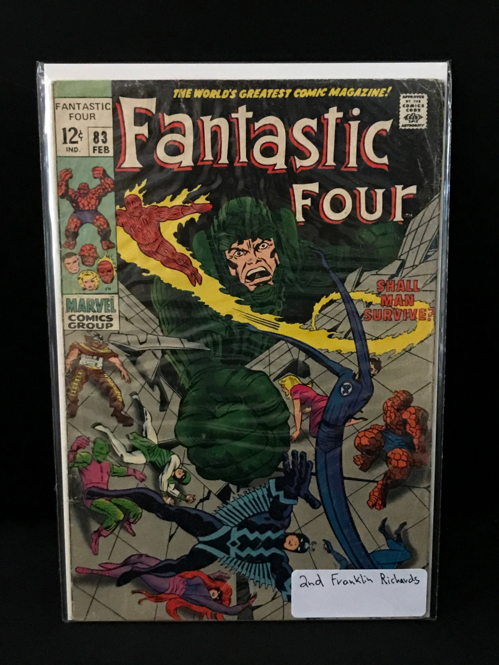 FANTASTIC FOUR #83 2ND FRANKLIN RICHARDS - MARVEL COMICS: Prices are in Canadian dollars