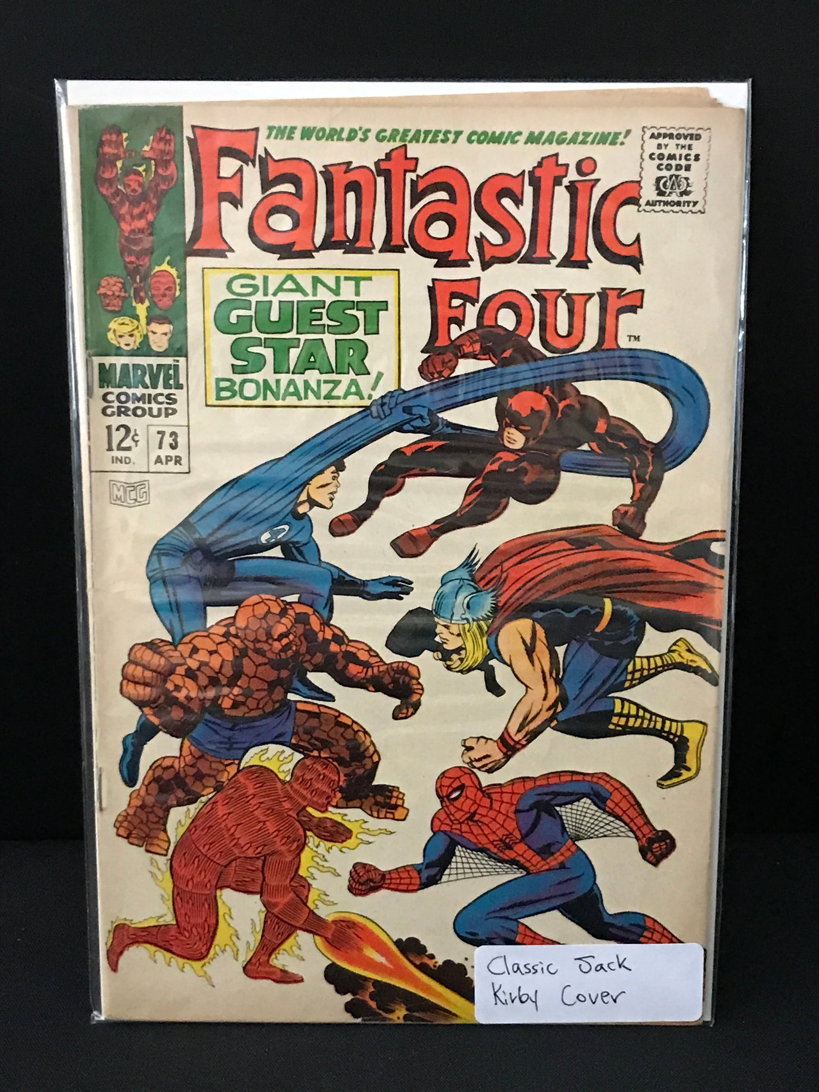 FANTASTIC FOUR #73 - MARVEL COMICS (1 of 1)