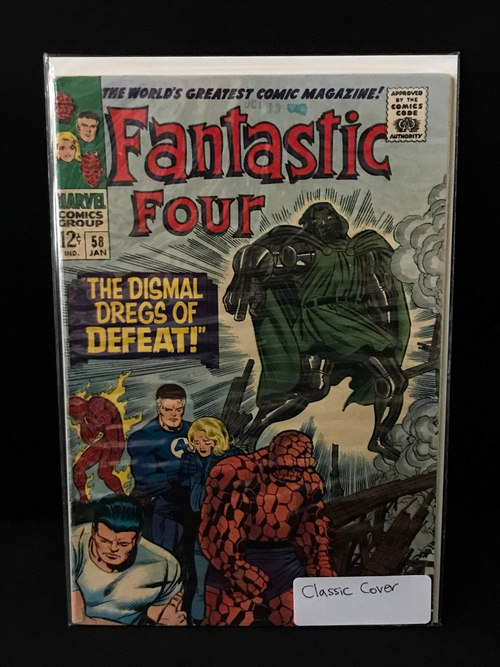 FANTASTIC FOUR #58 - MARVEL COMICS (1 of 1)