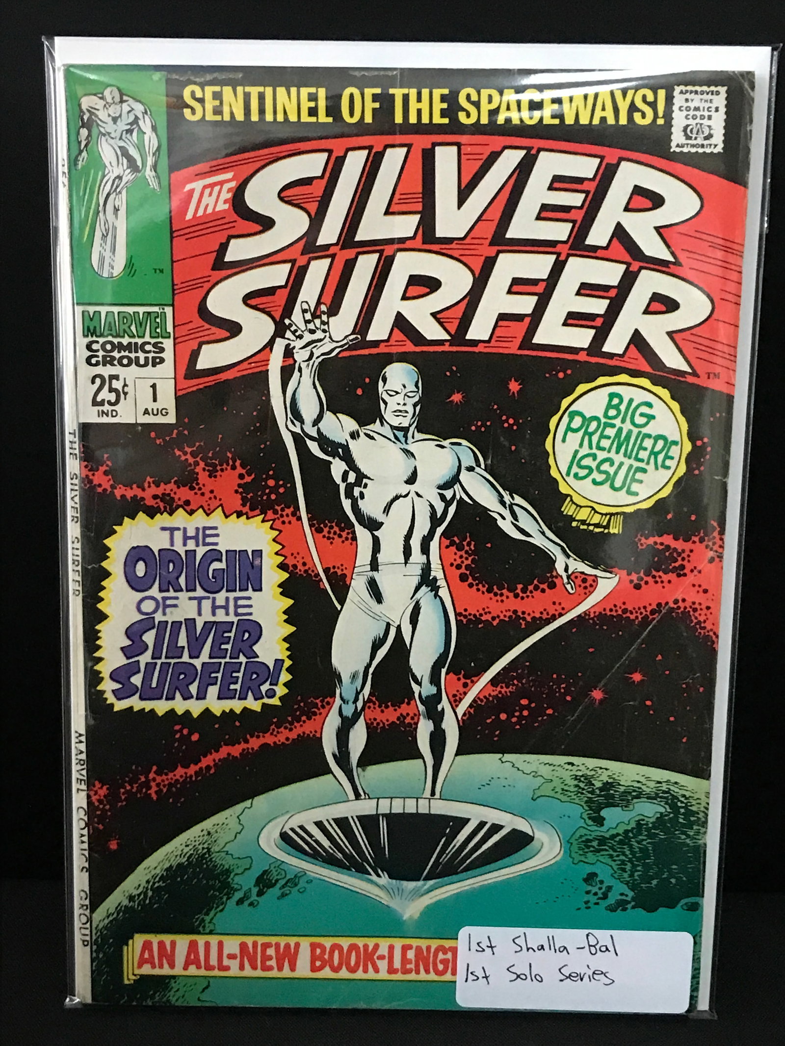BIG KEY THE SILVER SURFER NO.1 1ST APP SHALLA-BAL - MARVEL COMICS (1 of 1)