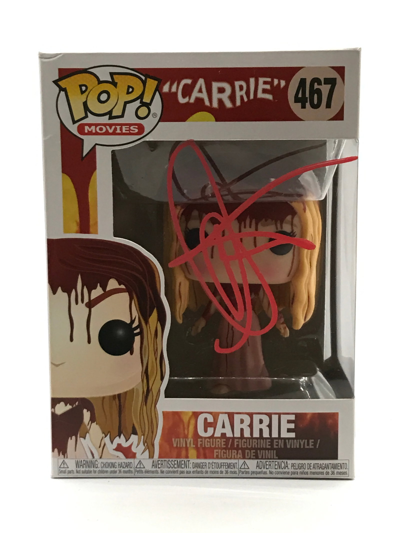 CHLOE MORETZ SIGNED CARRIE FUNKO POP - HOLLYWOOD COA: Prices are in Canadian dollars
