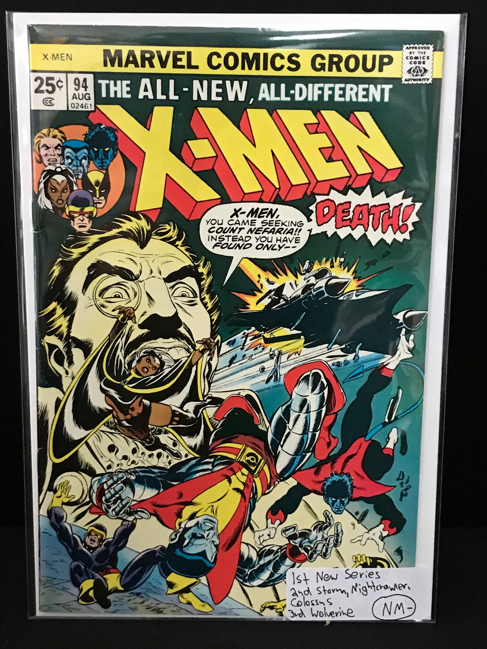 BIG KEY X-MEN NO.94 LOTS OF 1ST APPS - MARVEL COMICS: Prices are in Canadian dollars