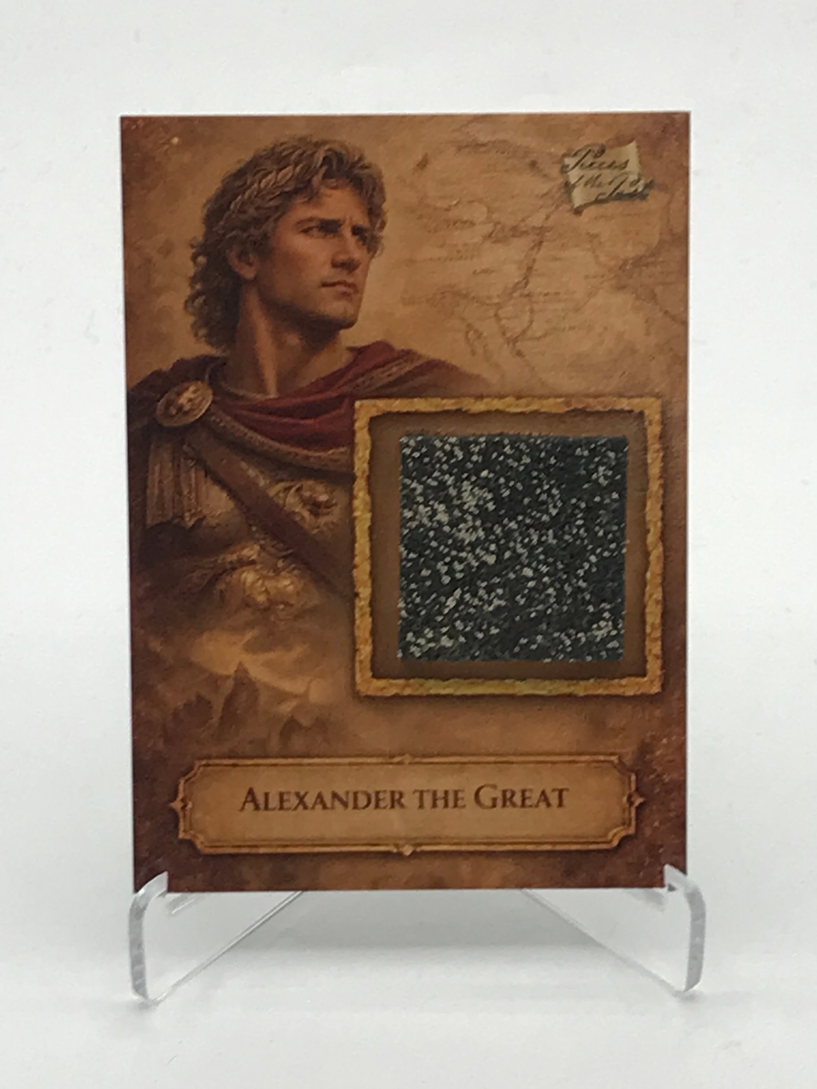 2026 PIECES OF THE PAST ALEXANDER THE GREAT FILM RELIC (SHIELD PIECE) TRADING CARD: Prices are in Canadian dollars