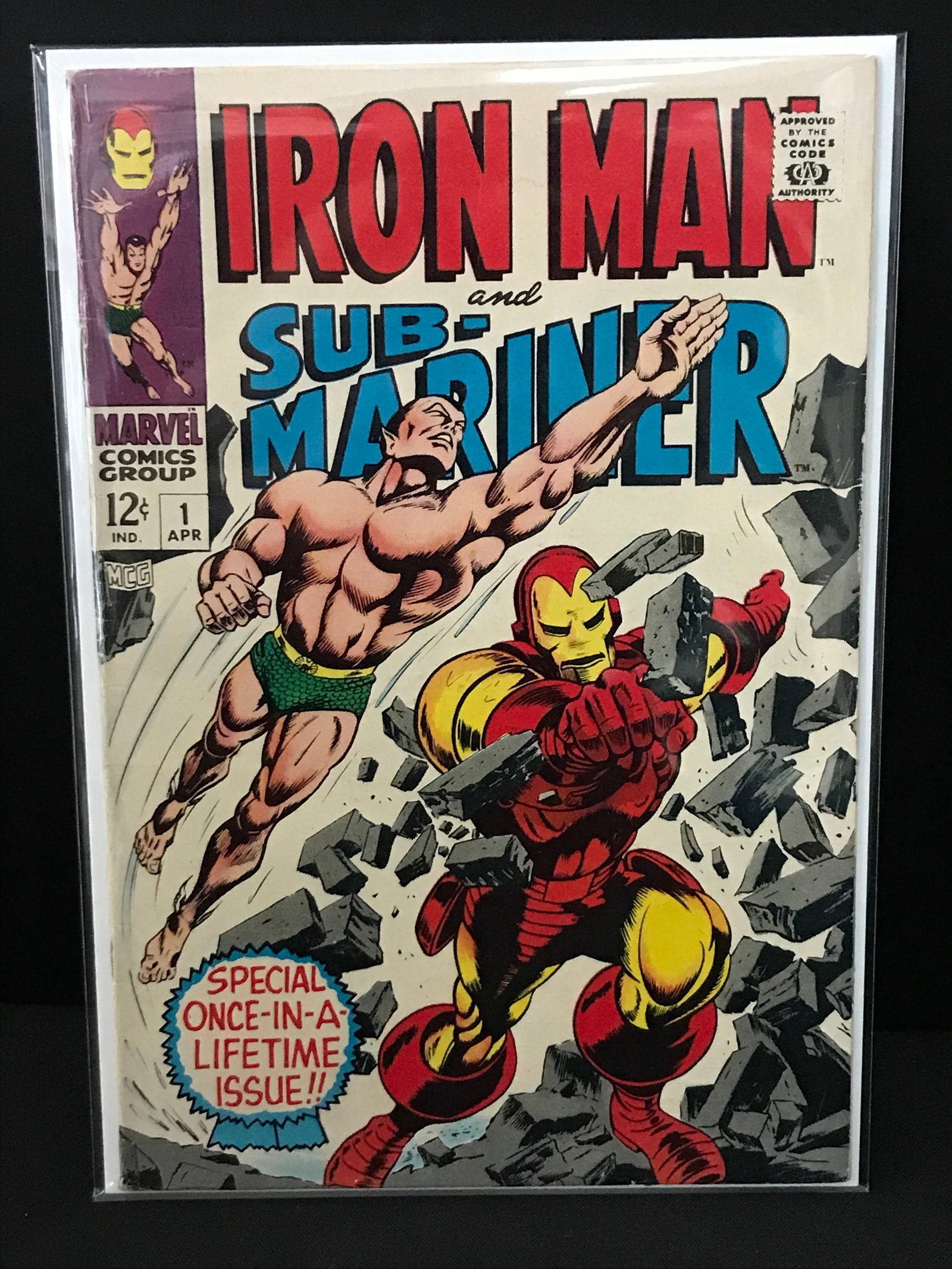 IRON MAN AND THE SUBMARINER #1 - MARVEL COMICS: Prices are in Canadian dollars