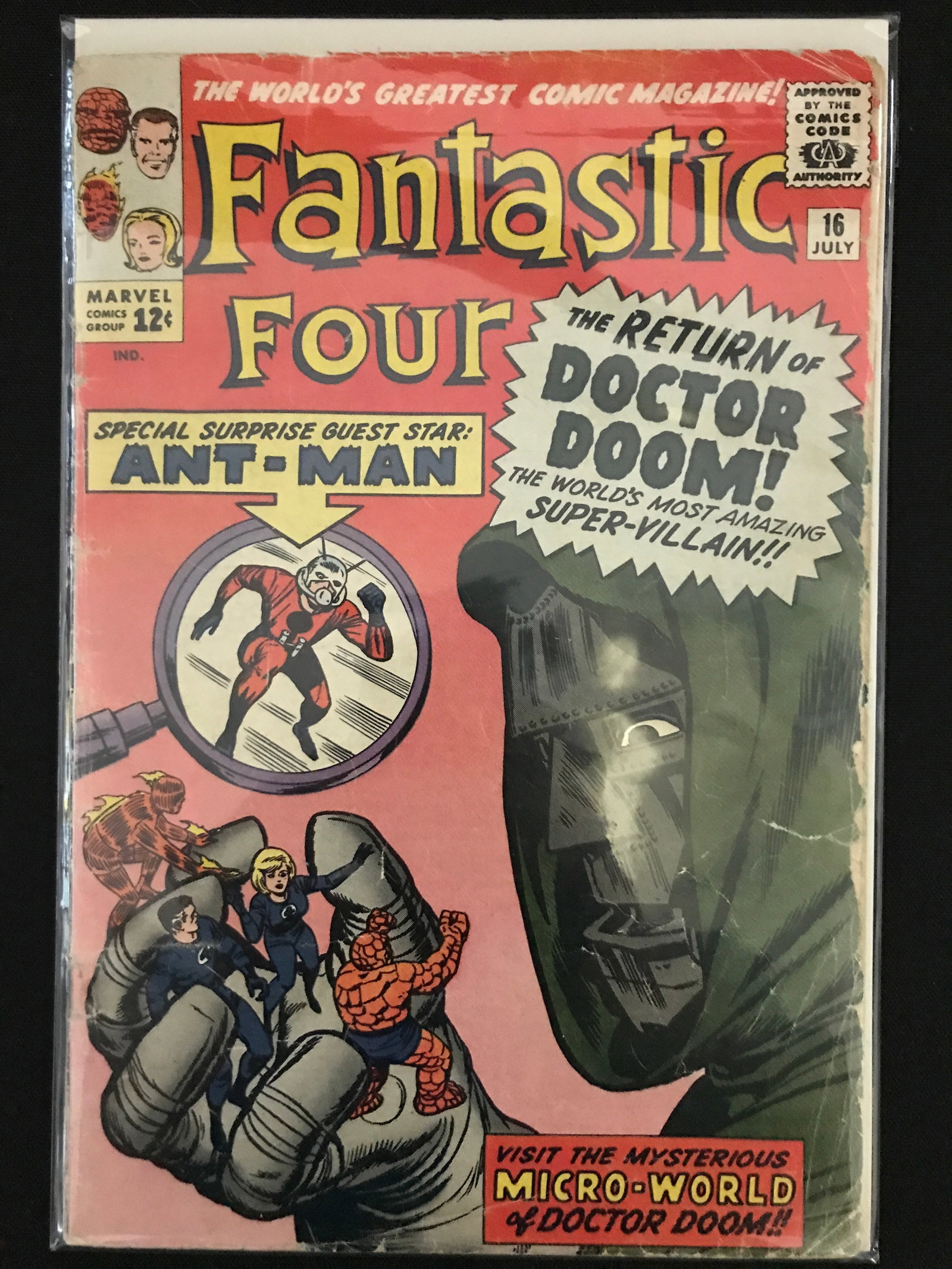 FANTASTIC FOUR #16 - MARVEL COMICS: Prices are in Canadian dollars