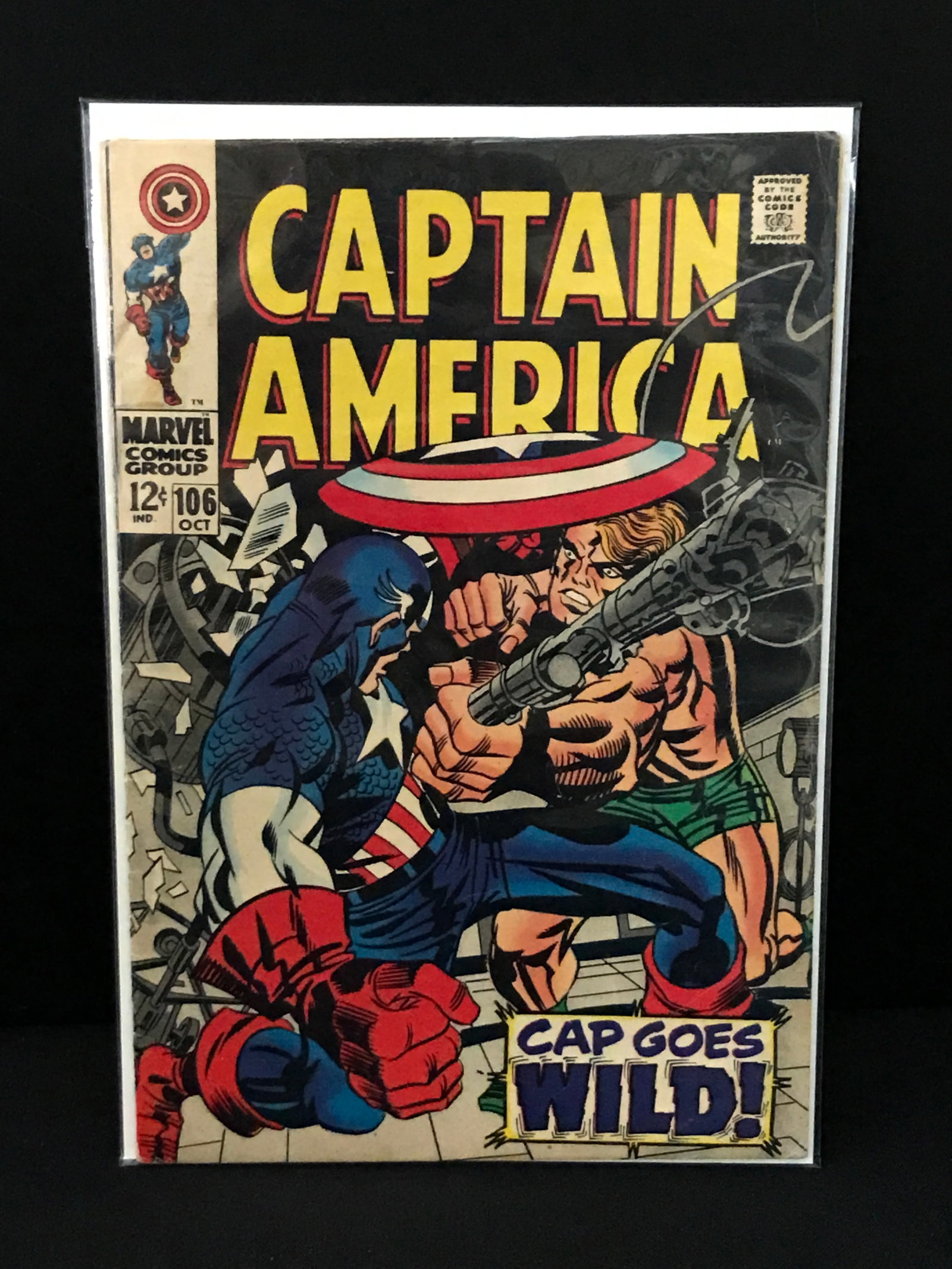 CAPTAIN AMERICA #106 - MARVEL COMICS: Prices are in Canadian dollars