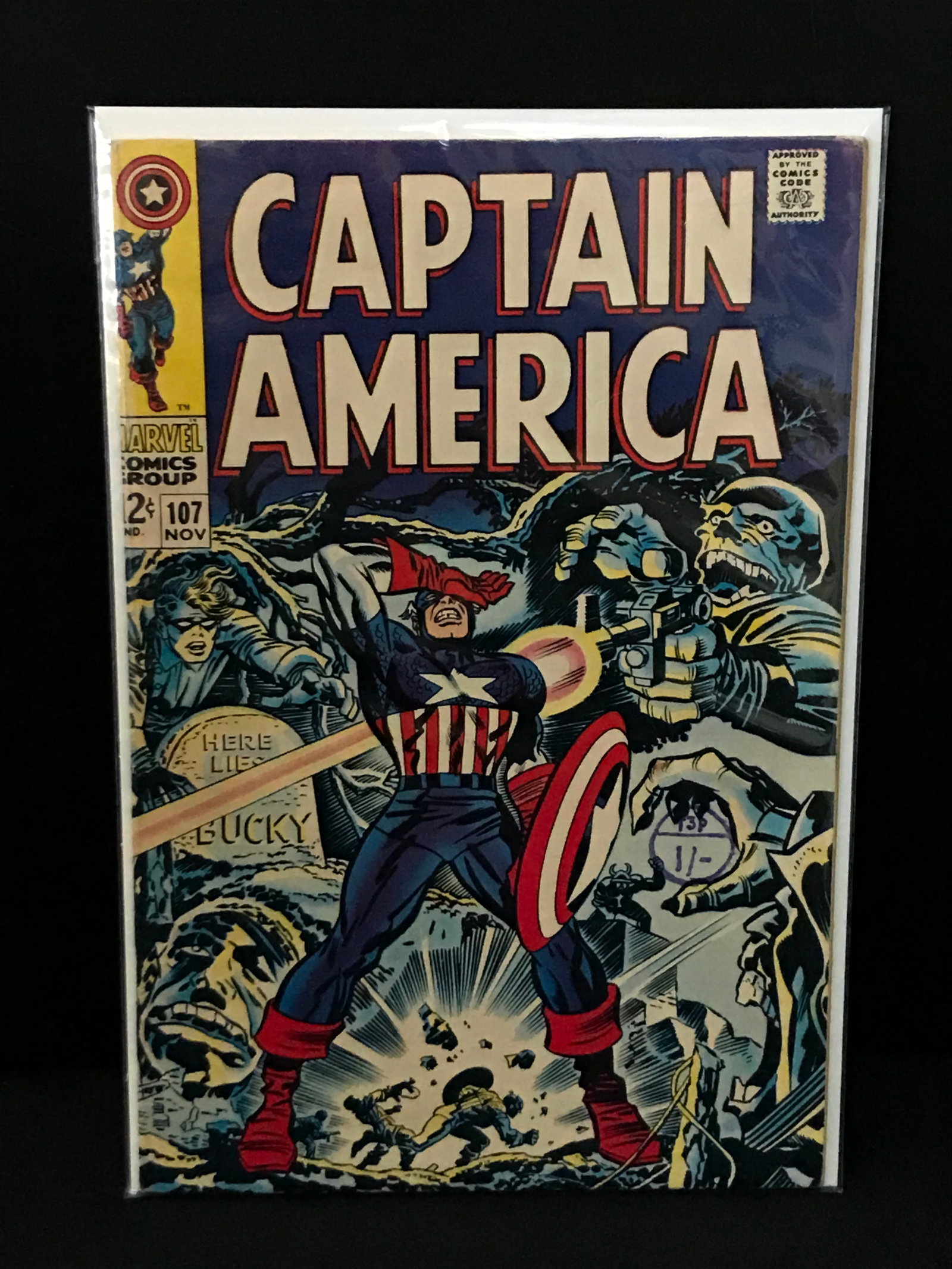 CAPTAIN AMERICA #107 - MARVEL COMICS: Prices are in Canadian dollars