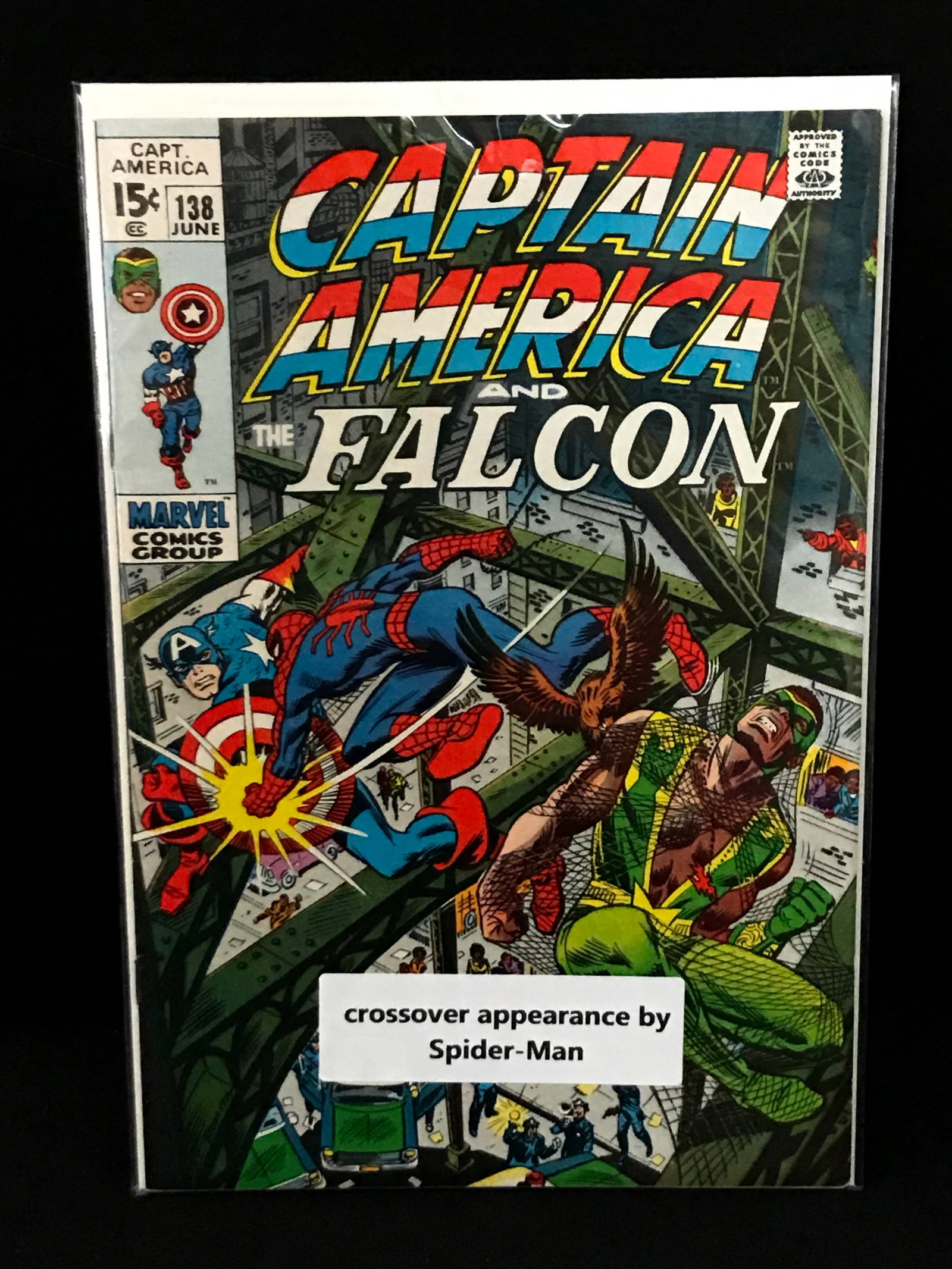 CAPTAIN AMERICA AND THE FALCON #138 - MARVEL COMICS: Prices are in Canadian dollars