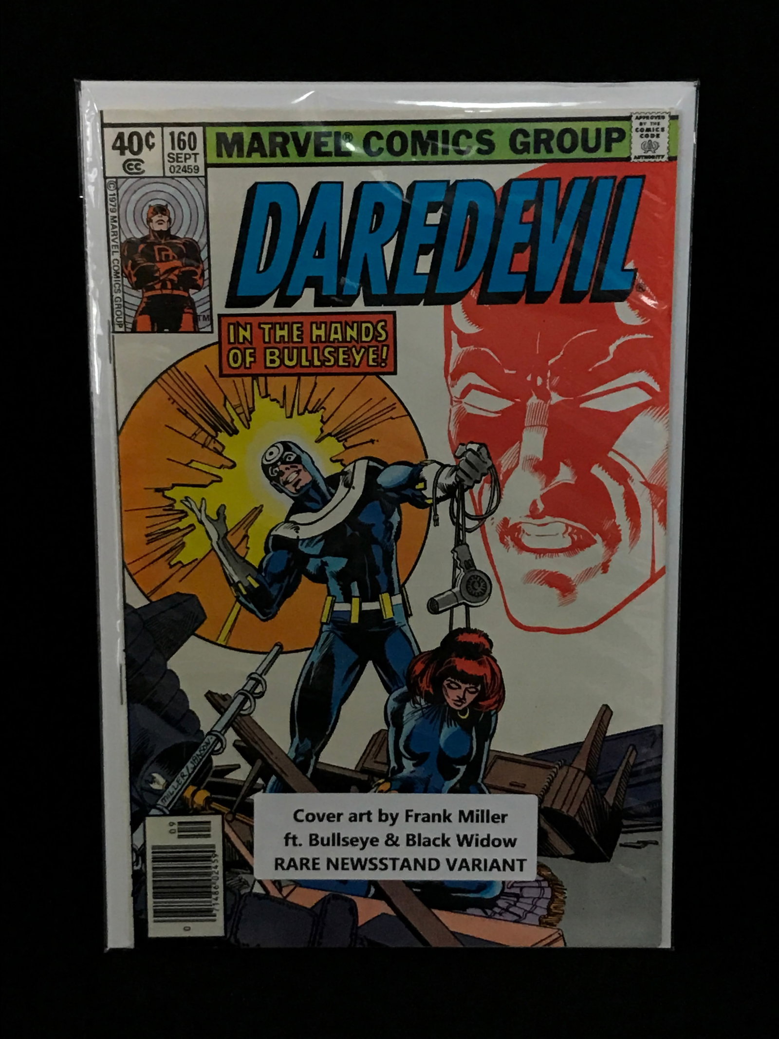 DAREDEVIL #160 NEWSSTAND EDITION - MARVEL COMICS: Prices are in Canadian dollars