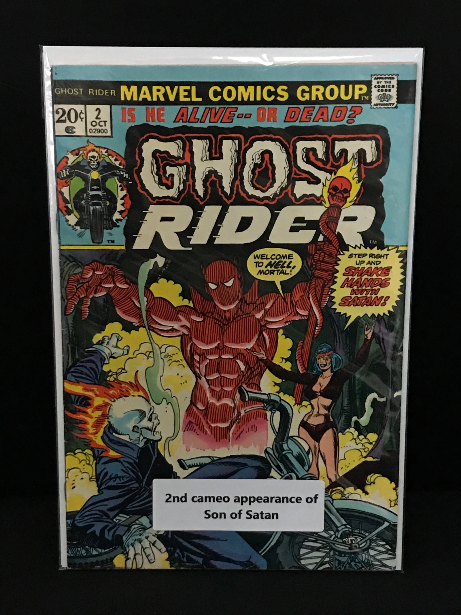 GHOST RIDER #2 2ND CAMEO SON OF SATAN - MARVEL COMICS: Prices are in Canadian dollars
