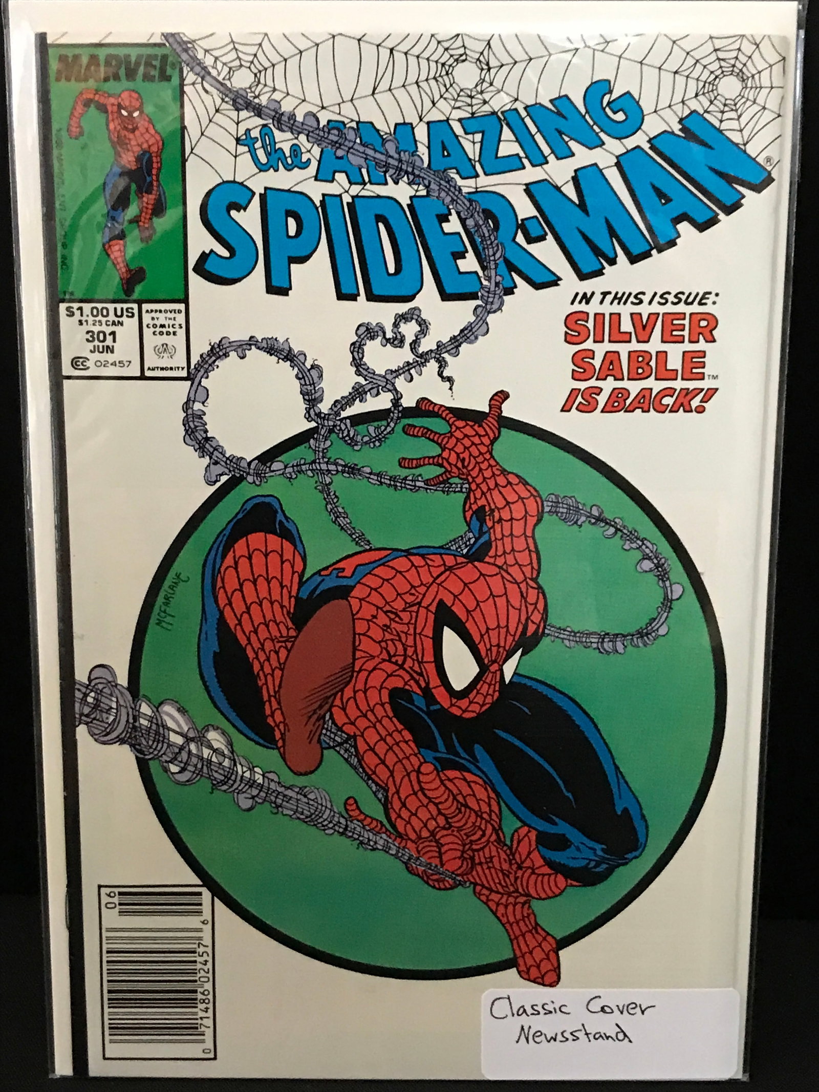 THE AMAZING SPIDERMAN #301 - MARVEL COMICS (1 of 1)