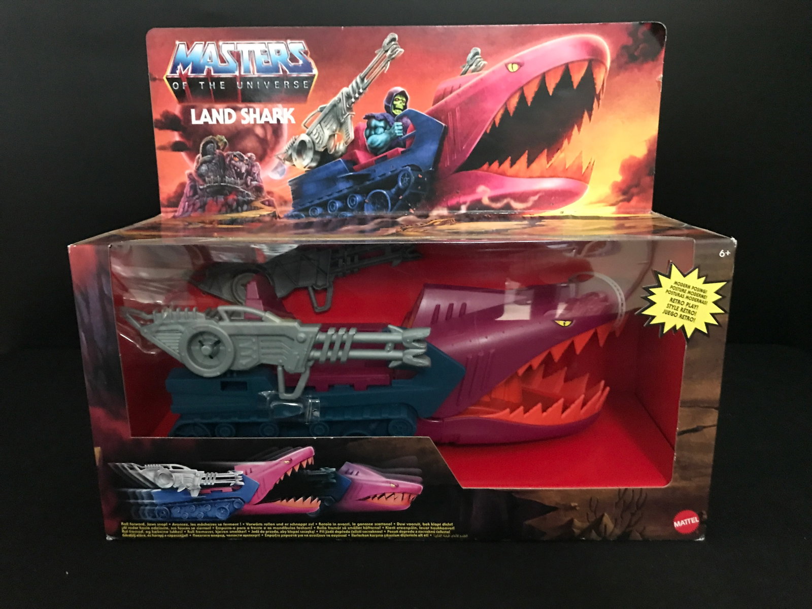 MASTERS OF THE UNIVERSE LAND SHARK IN ORIGINAL PACKAGING: Prices are in Canadian dollars